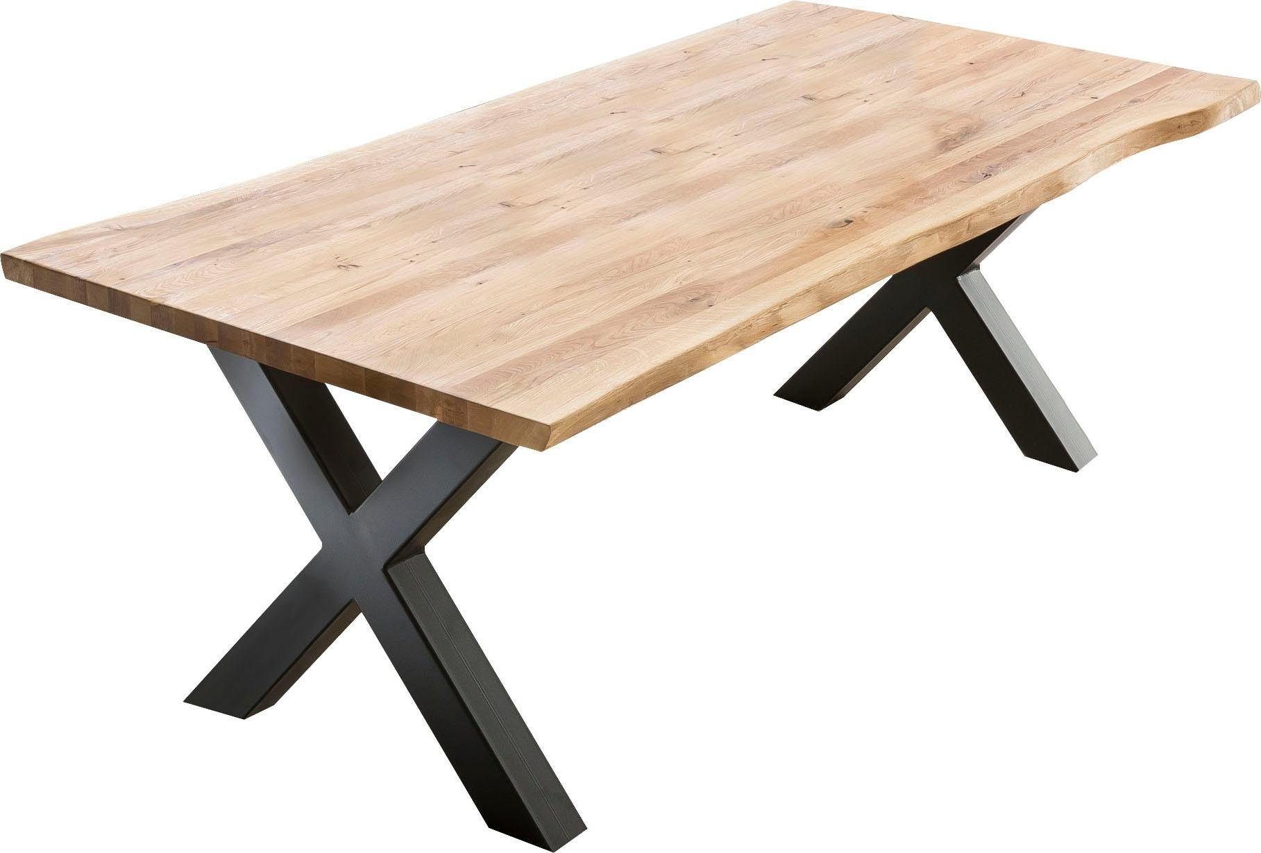 Home affaire Esstisch Tristan, mit Baumkante. € 1.286,99