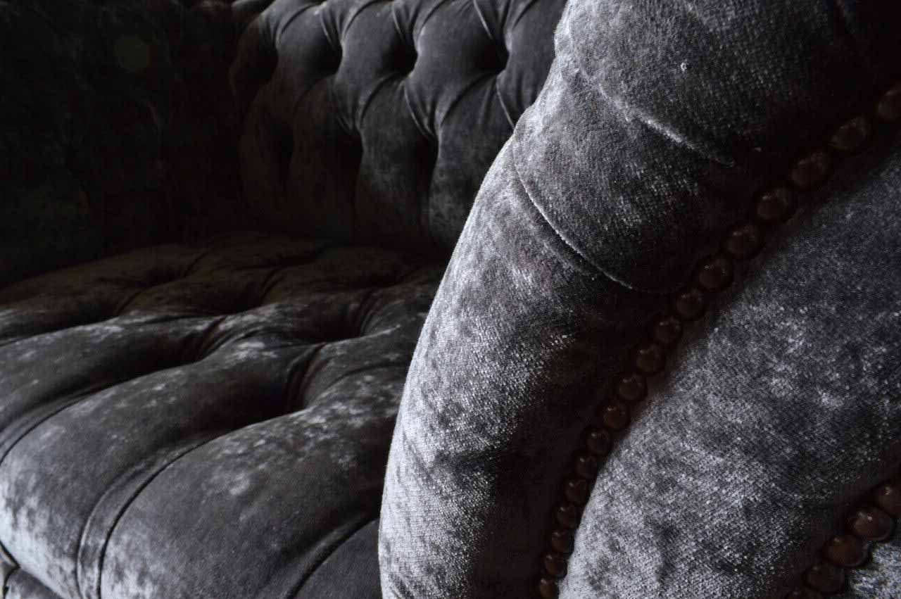 Klassisch Sofas Couch Sitzer Chesterfield-Sofa, Chesterfield JVmoebel Design 4 Sofa