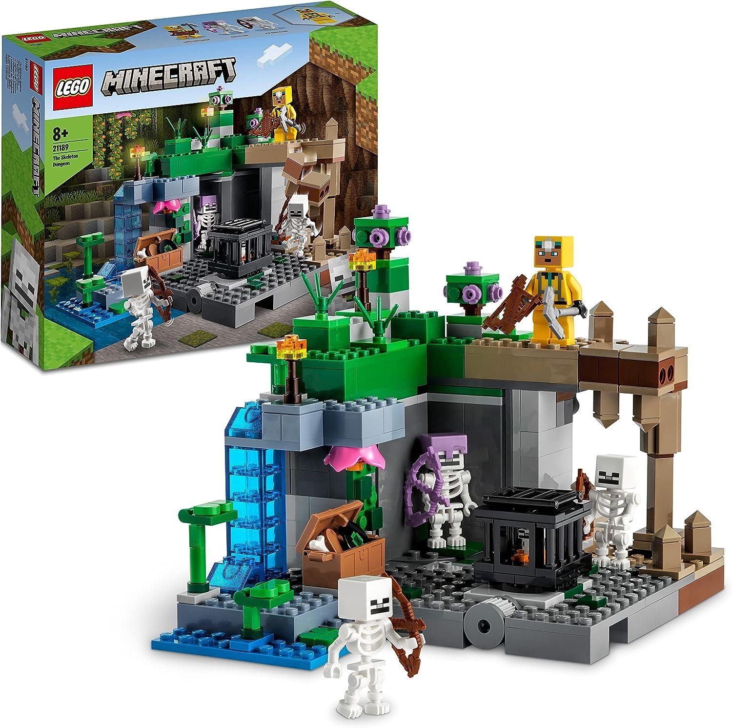 LEGO® Minecraft - Das Skelettverlies Höhle günstig online kaufen