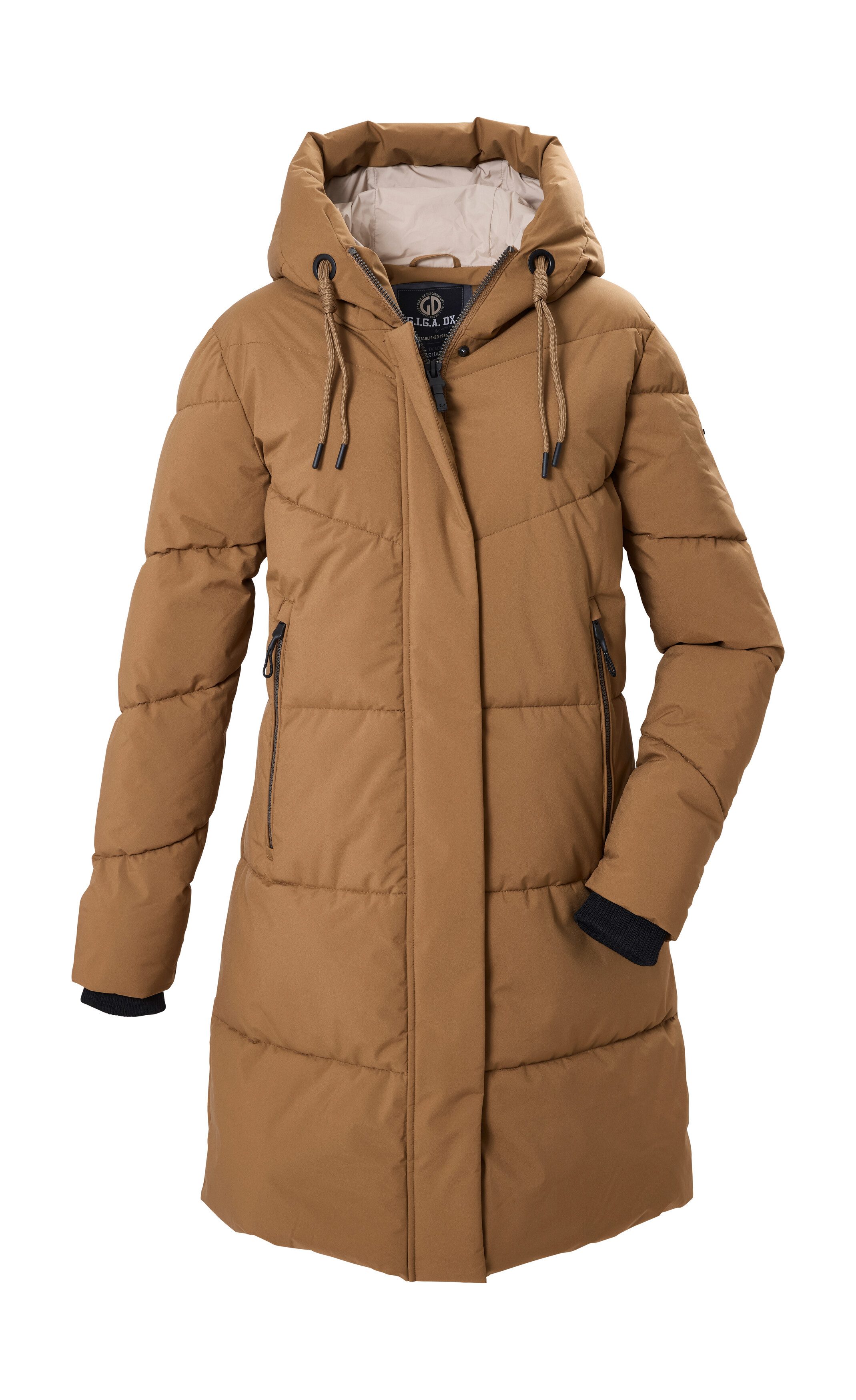 G.I.G.A. DX by killtec Steppmantel GW 31 WMN QLTD PRK Winddichter, wasserabweisender Damen Steppparka mit Kapuze