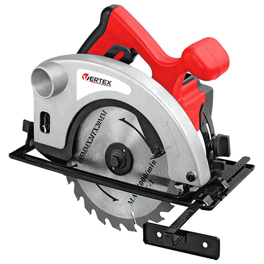 VERTEX Mini-Handkreissäge Kreissäge VERTEX VPT1400LASER 185mm 1400W mit Laser und 0-45°