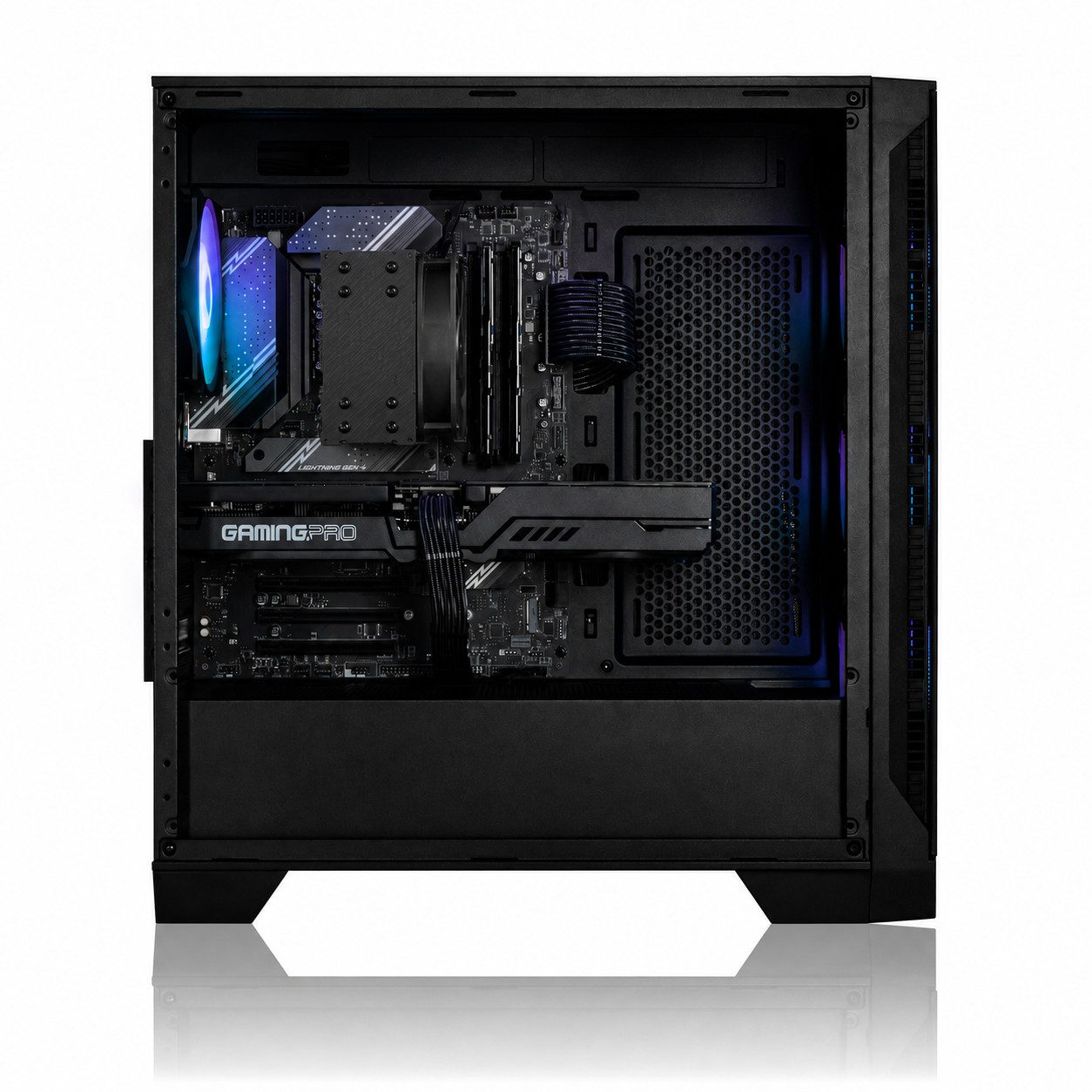 AurumPC R7 9800X3D mit RX9070XT 16GB und 32GB DDR5 RAM und 2TB SSD Gaming-PC (AMD Ryzen 7 9800X3D, Radeon RX 9070 XT, 32 GB RAM, 2000 GB SSD, Luftkühlung, Windo – Bild 3 von 5