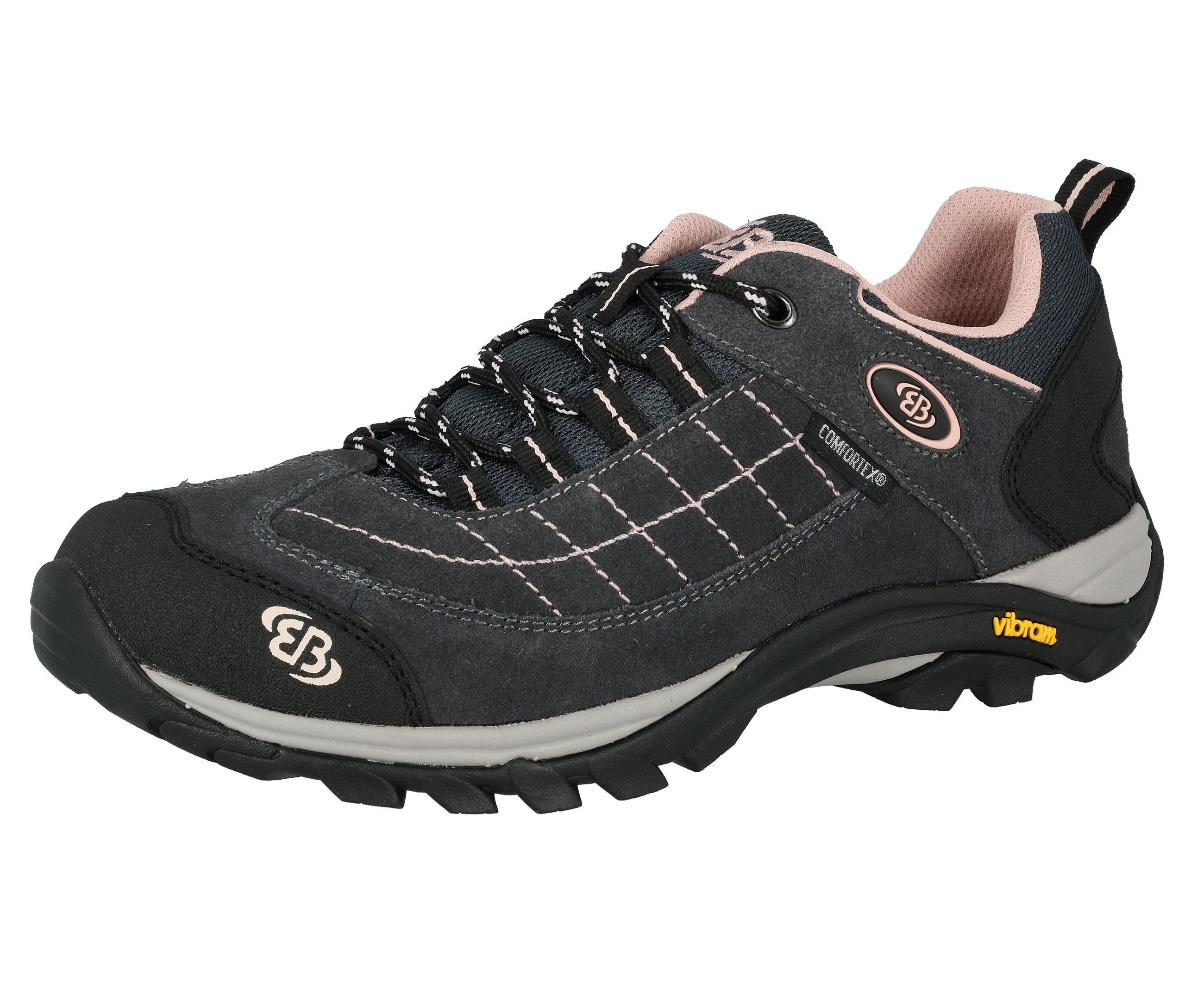 BRÜTTING Outdoorschuh Mount Crillon Low Wanderschuh grau/rosa