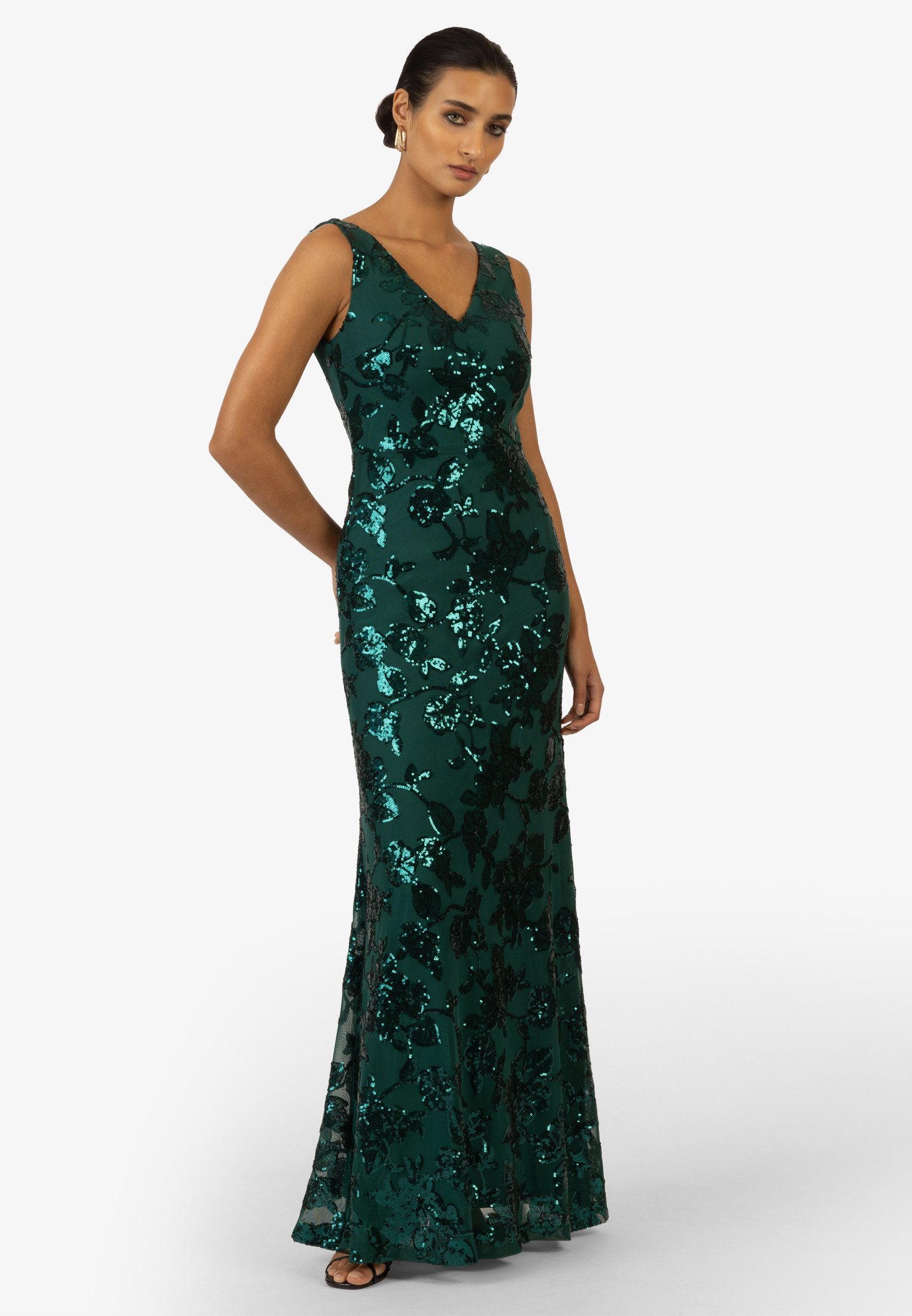 Kraimod Abendkleid mit V-Ausschnitt günstig online kaufen