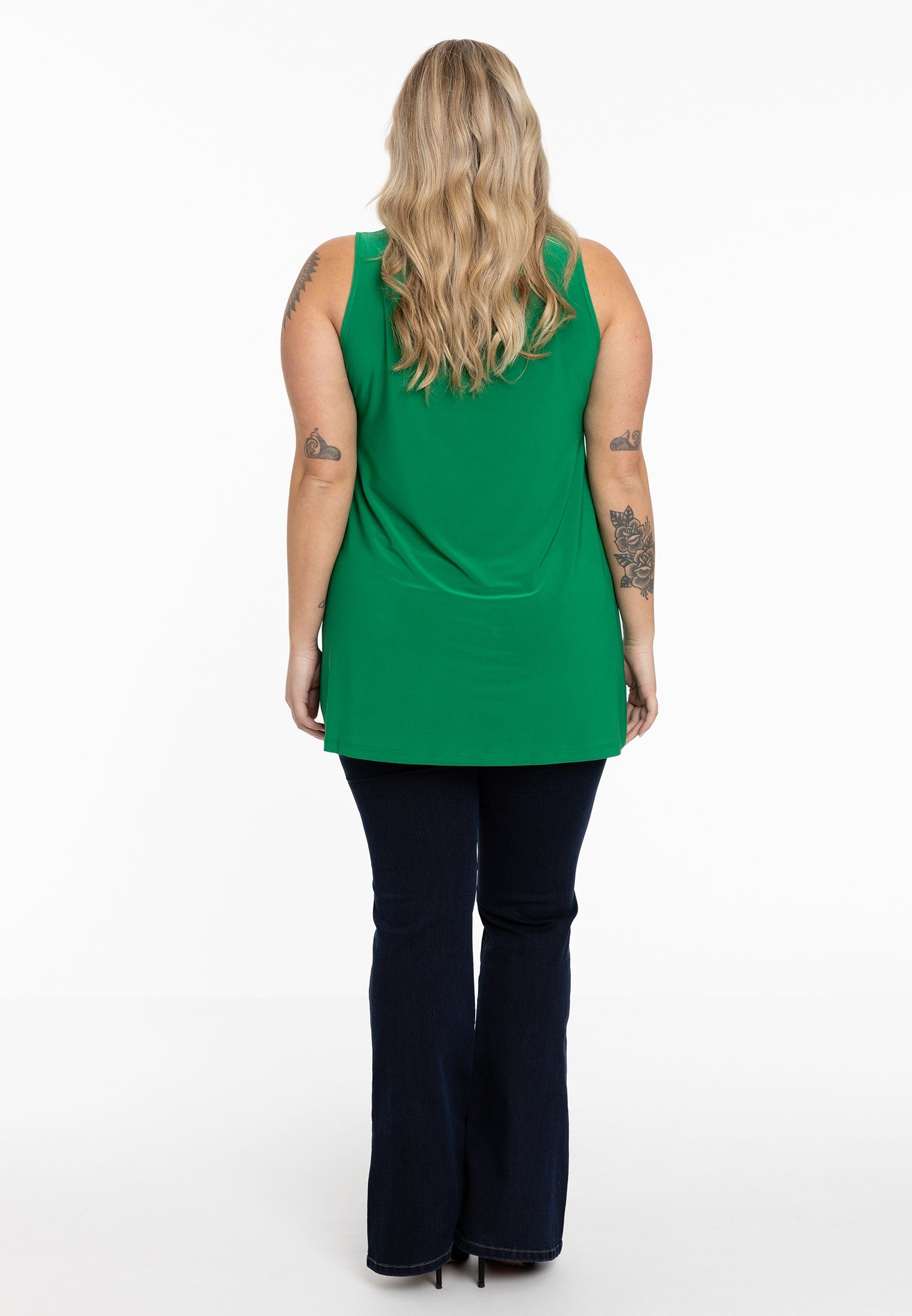 YOEK Shirttop Damen Top Große Größen