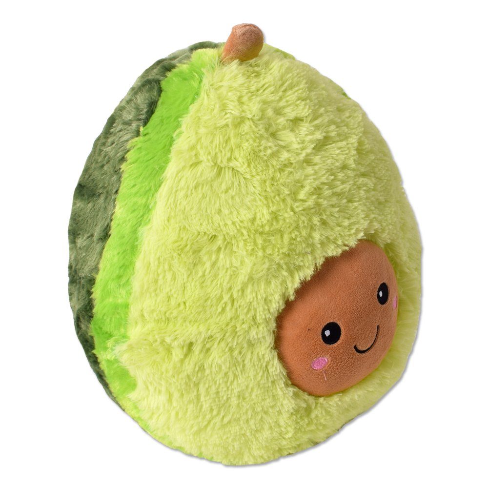 TE-Trend Kuscheltier 60 cm Avocado Deko XXL Zierkissen Kissen Früchtekissen, aus flauschigem Plüsch Stoff