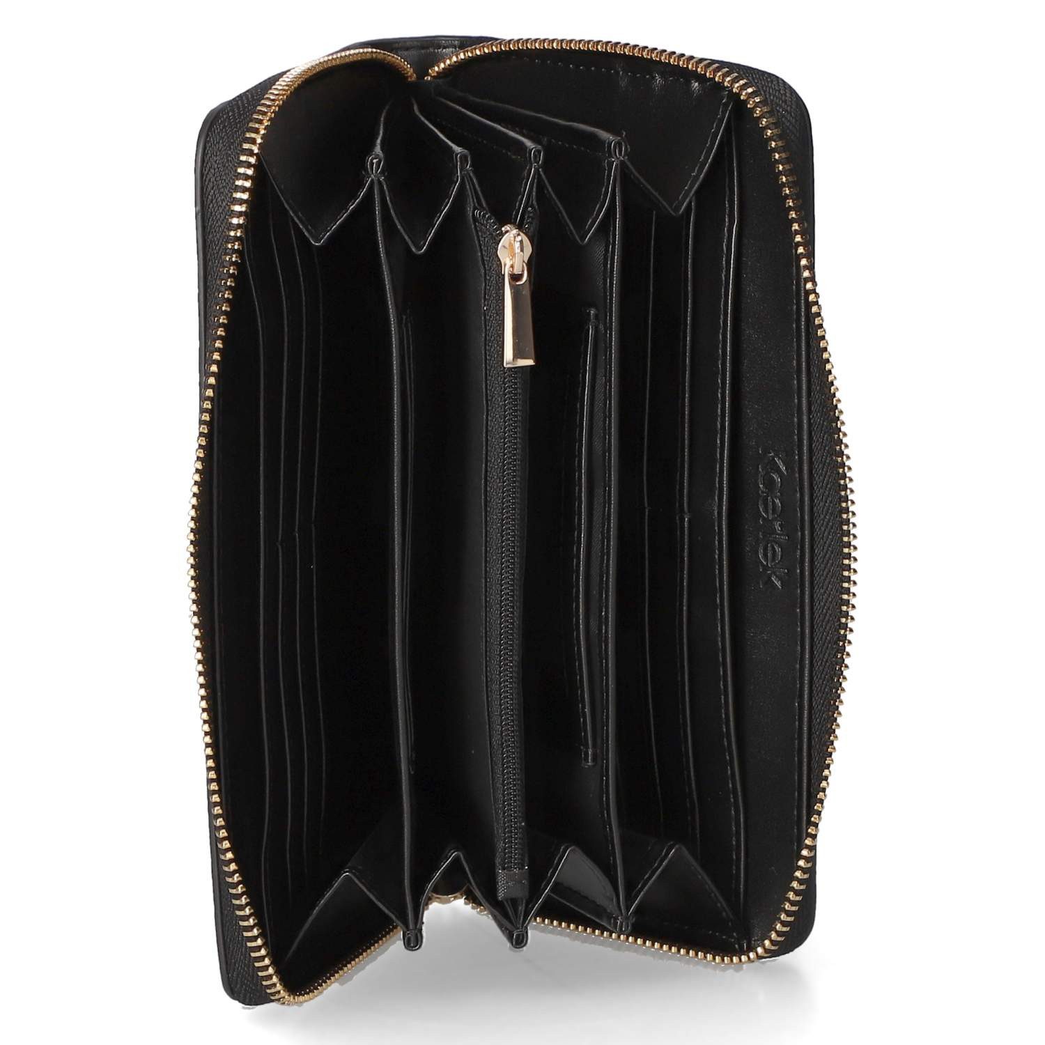Kaerlek Geldbörse Kaerlek 1005799-200 Damen Geldbörsen Synthetik black