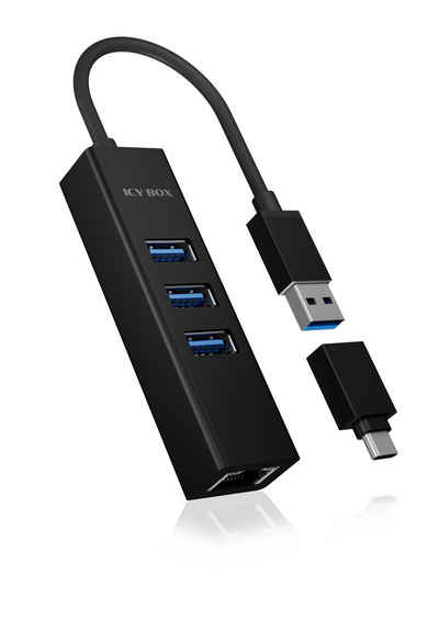 USB 3.0 HUB & LAN Adapter Netzwerk-Adapter