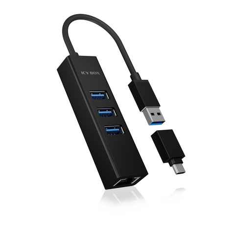 USB 3.0 HUB & LAN Adapter Netzwerk-Adapter