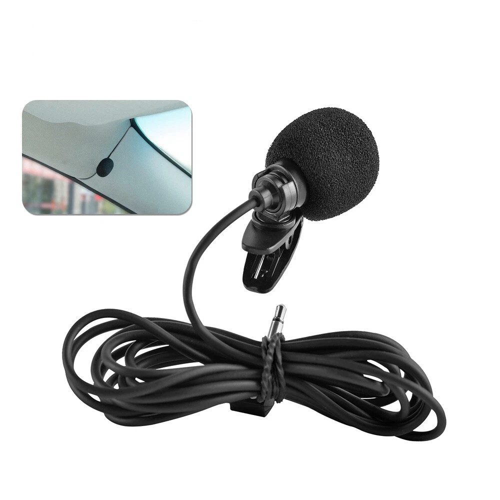 Mikrofon 3,5 MM Microphone Mik Externe Mikrofon Für Autoradio Navigation PC DVD