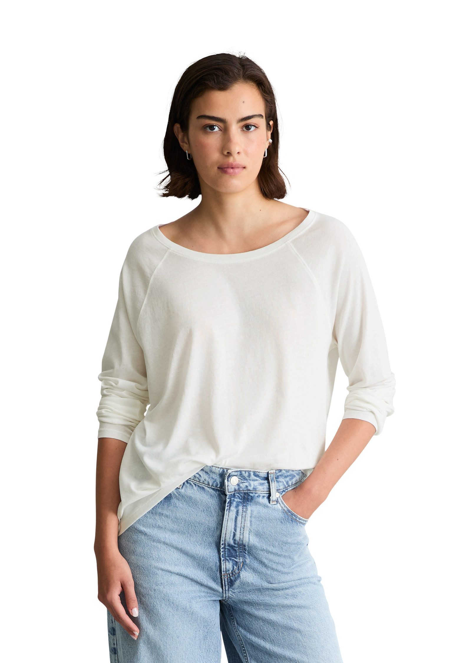 Langarmshirt mit Raglan-Ärmeln