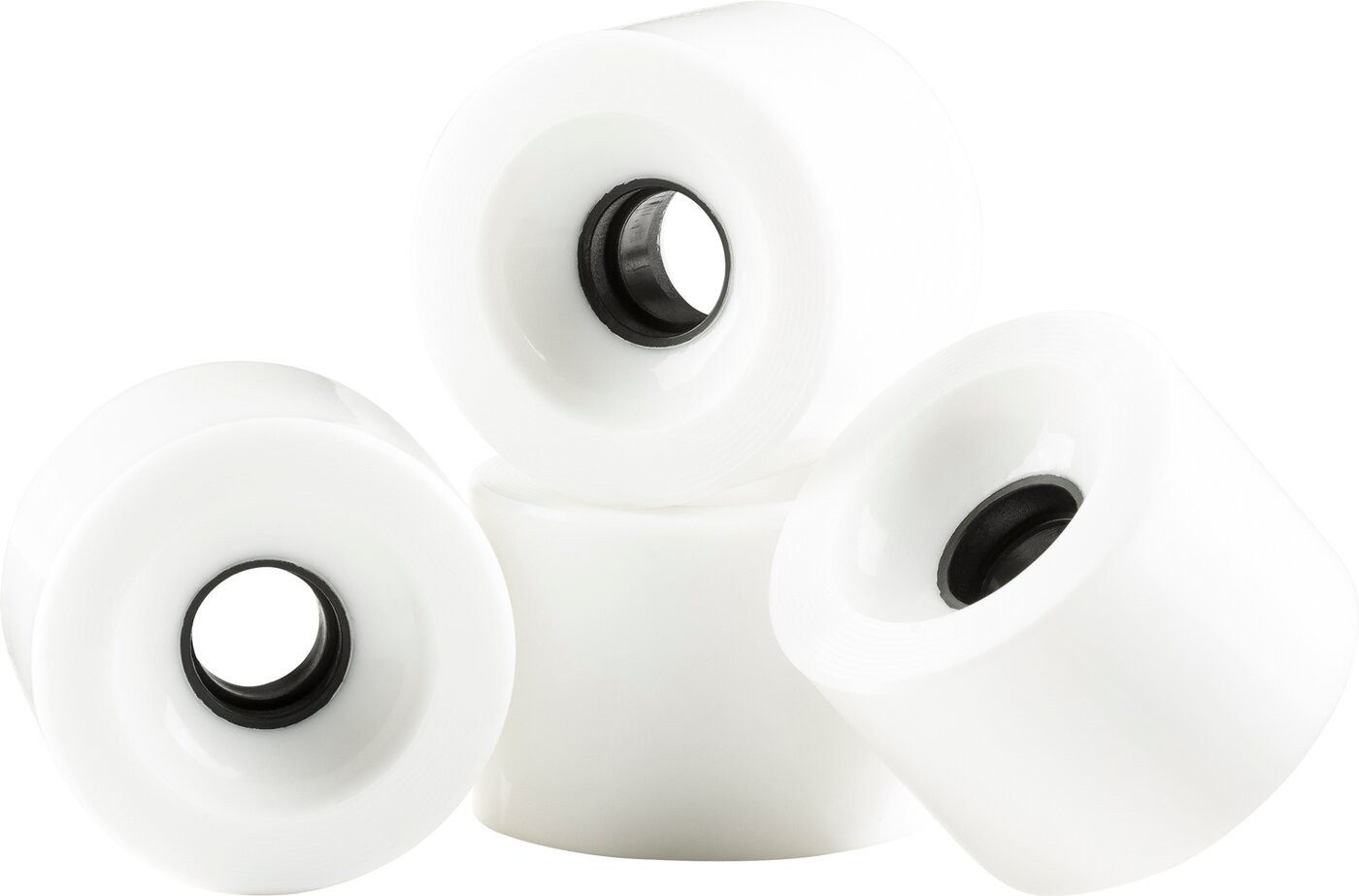 FIREFLY Inlineskates-Rolle Longboard Rollen 70 x 51 mm WEIß