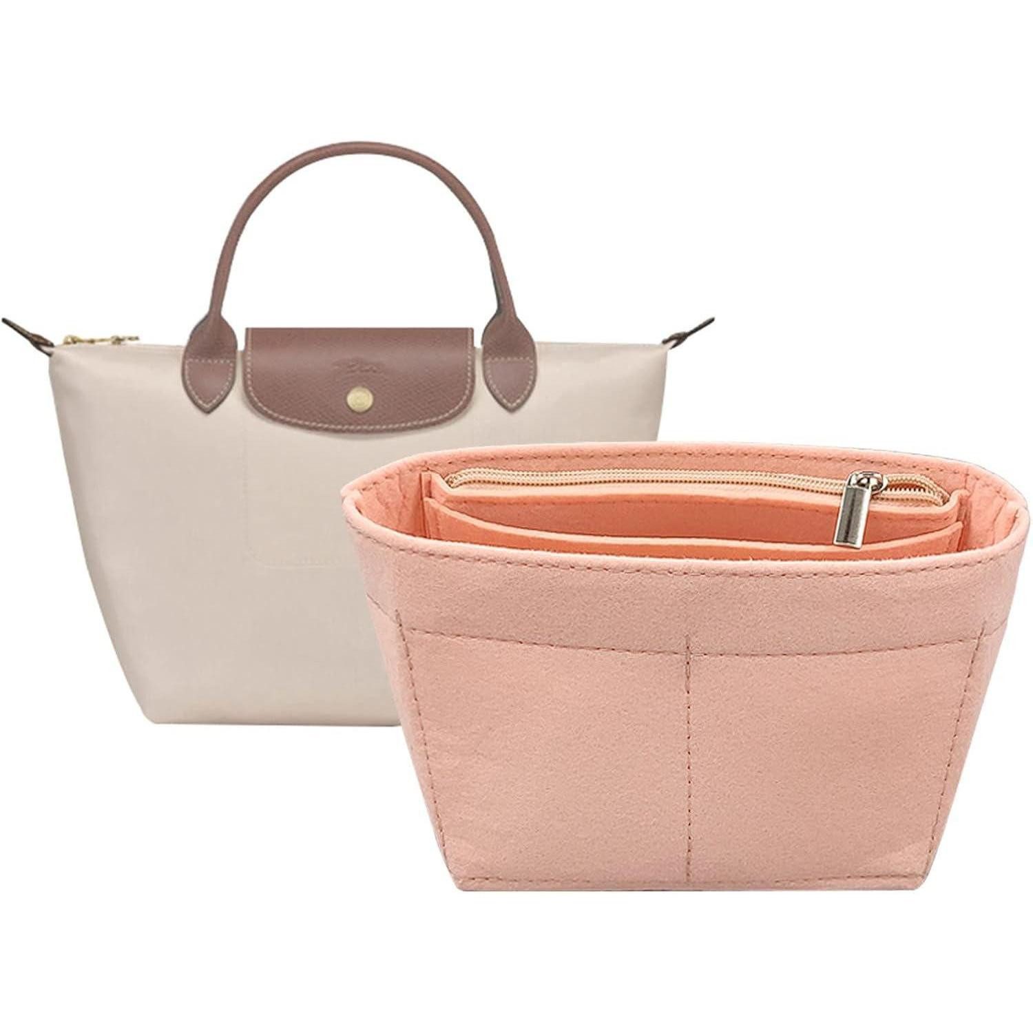 LuxusKollektion Taschenorganizer Handtaschen Organizer Tragetaschen rosa Double handle mini Mini Pink