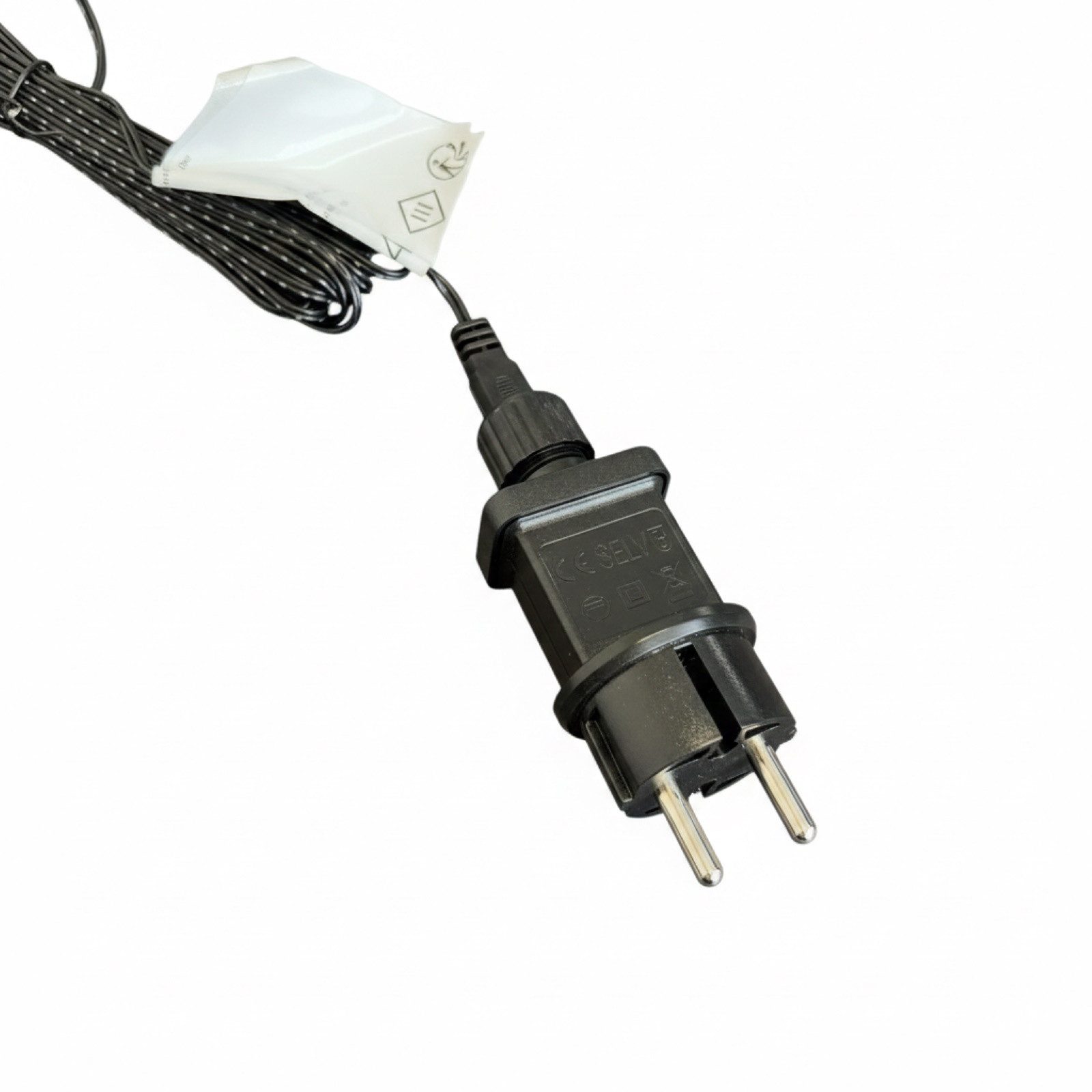 HAC24 LED-Lichterkette Lichterkette Laterne Lampen Kette Dekolaterne Garten Beleuchtung, 10-flammig, 10-flammig, Warmweiß, Strombetrieben, Wetterfest – Bild 5 von 5