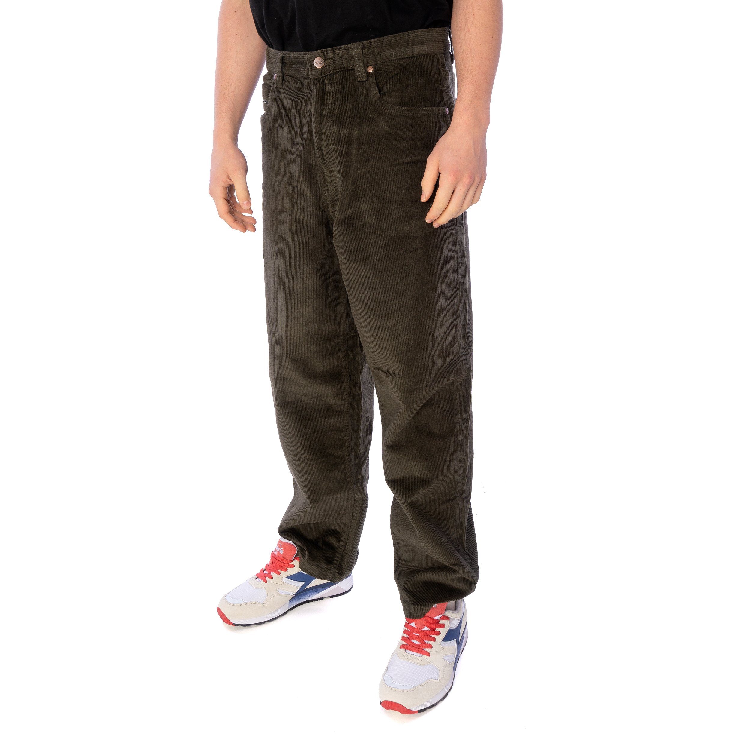 Cordhose Hose Reell Baggy, G 36, L 32, F dark green