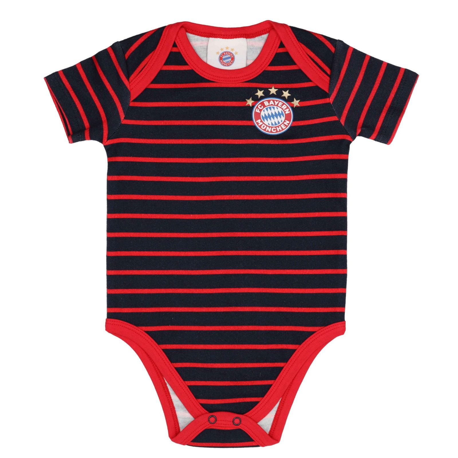 FC Bayern München Shirtbody FC Bayern Baby Body Essential rot
