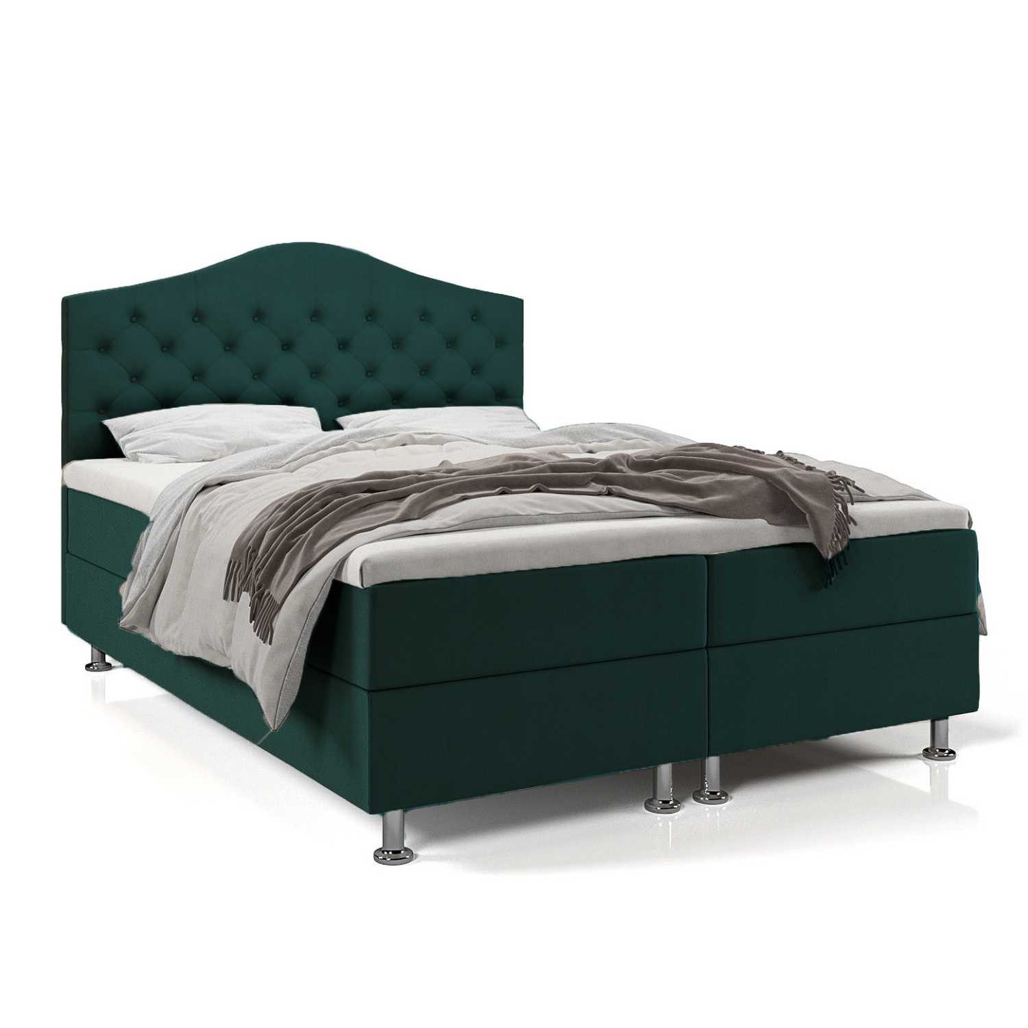 Best for Home Boxspringbett Glamour Bonellfederkern günstig online kaufen
