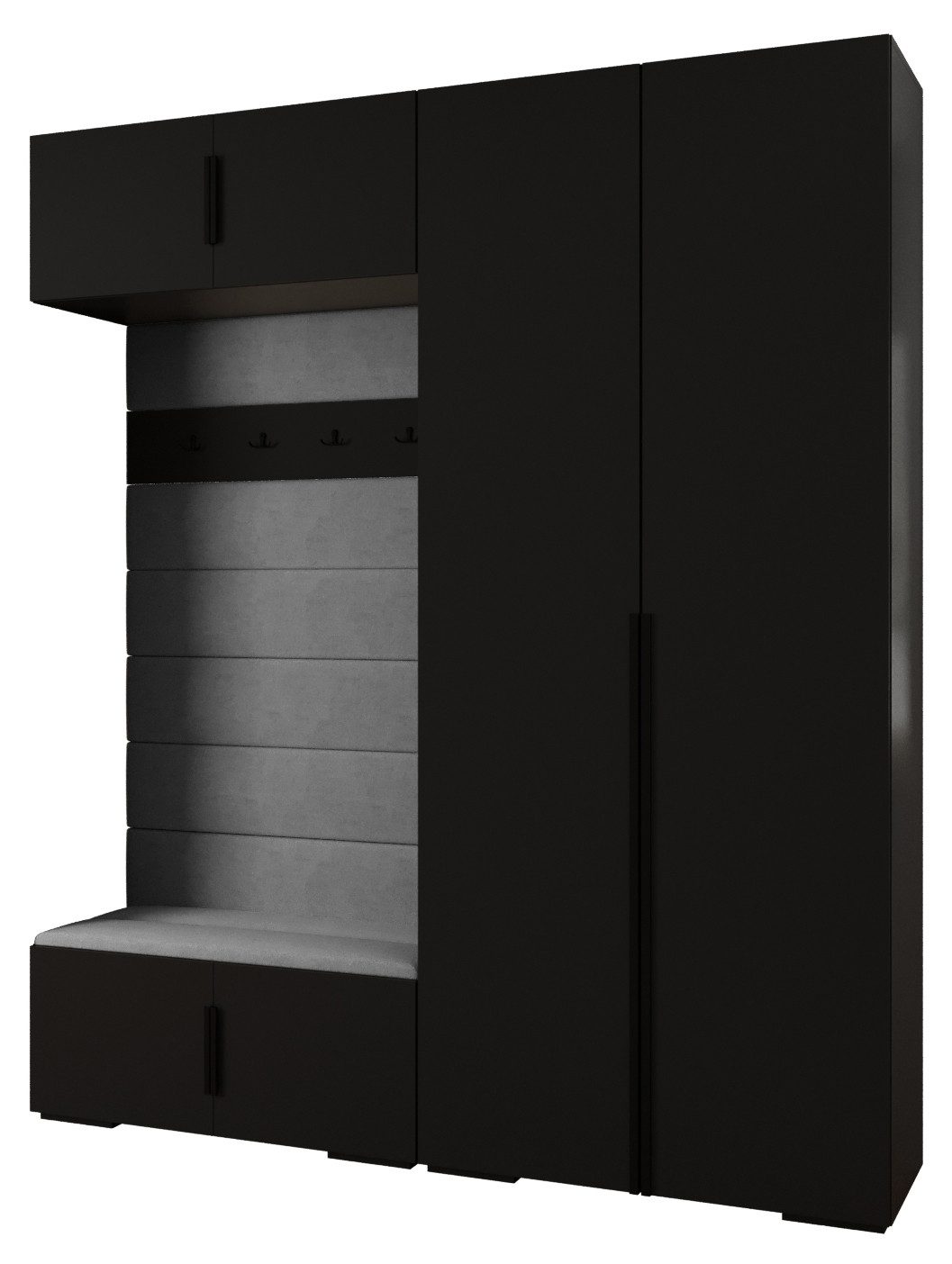 ABIKS MÖBEL Kompaktgarderobe INOVA 1 SATZ günstig online kaufen