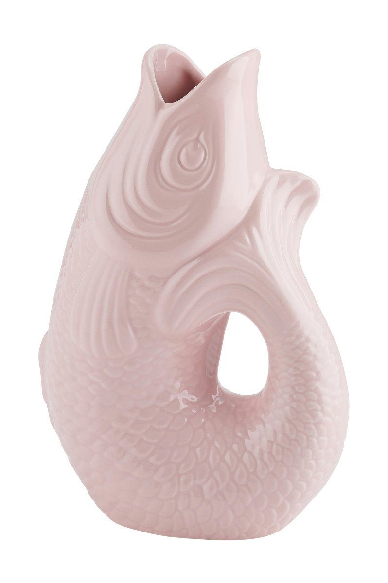 Giftcompany Dekovase Monsieur Carafon Vase / Karaffe Fisch L sea pink 2,7l (Vasen)