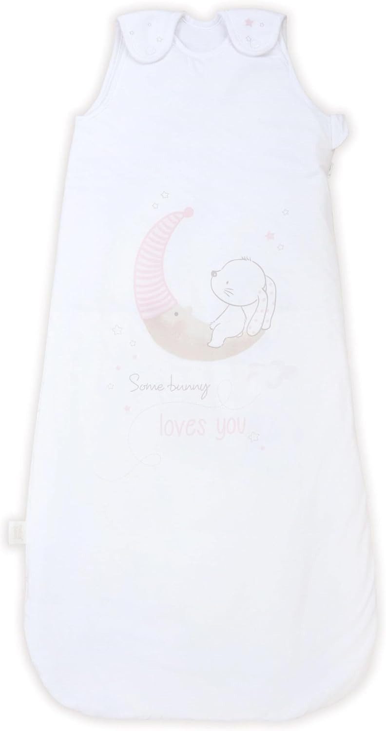 Herding Babyschlafsack Herding Little Bunny Hase Ganzjahres-Schlafsack für Babys Baumwolle (1 tlg., 1 Baby-Schlafsack 70 x 45 cm), Langlebig – Bild 4 von 5