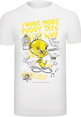 F4NT4STIC T-Shirt Looney Tunes Tweety Pie More Puddy Tats Herren,Premium Merch,Regular-Fit,Basic,Bedruckt