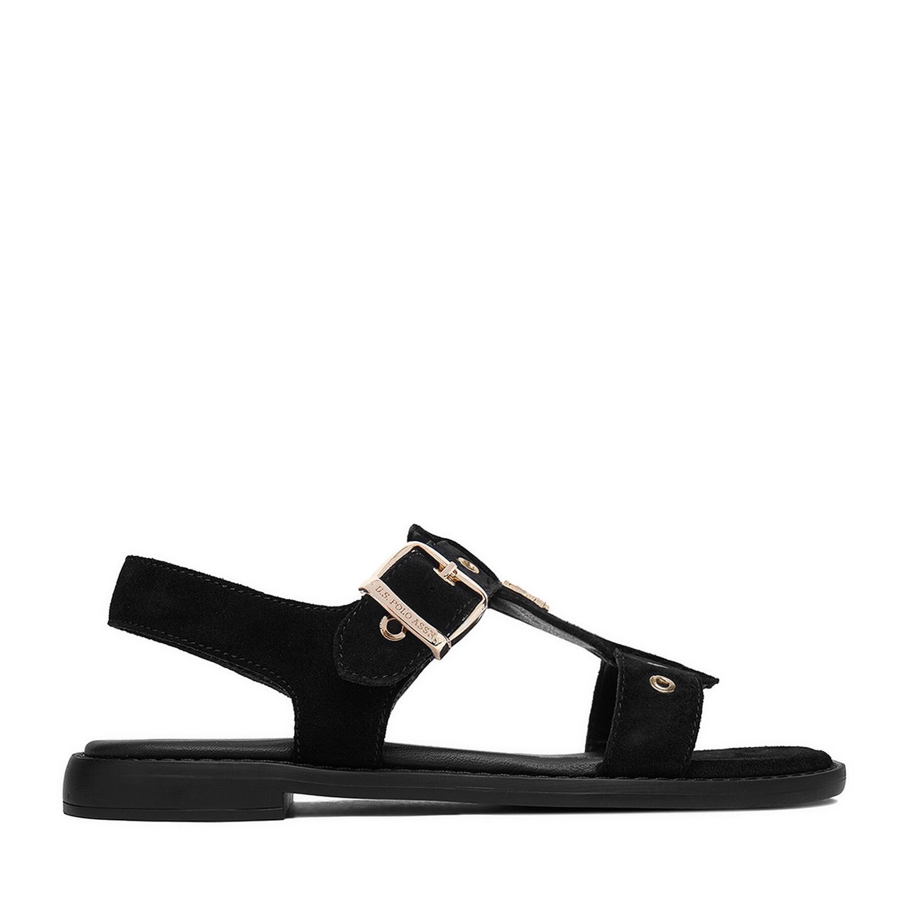 U.S. Polo Assn. US Polo Assn Damen-Sandalen Schwarz Sandale
