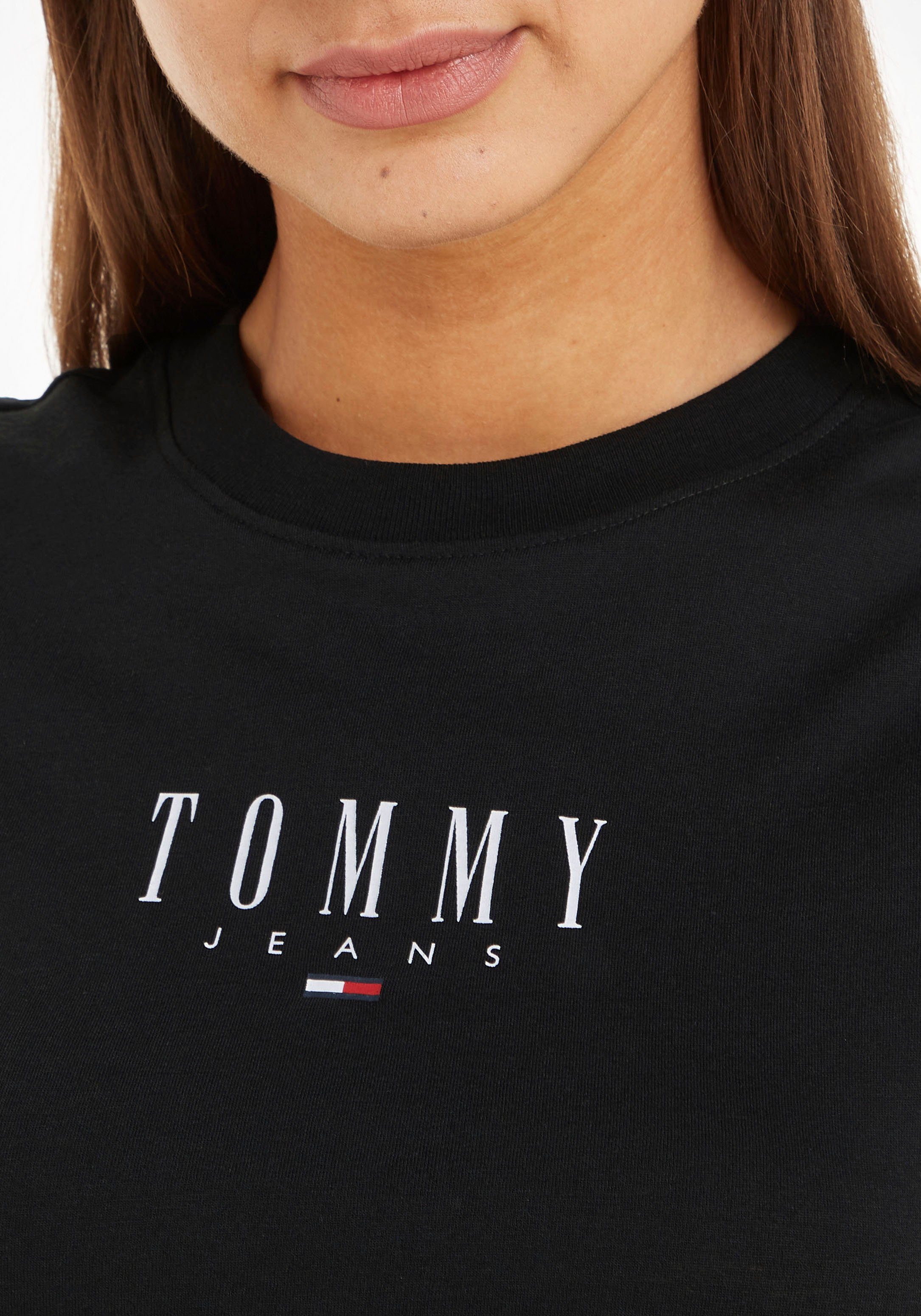 ESSENTIAL T-Shirt Logostickerei und Jeans 2 BBY TJW Tommy Black Logodruck mit LOGO