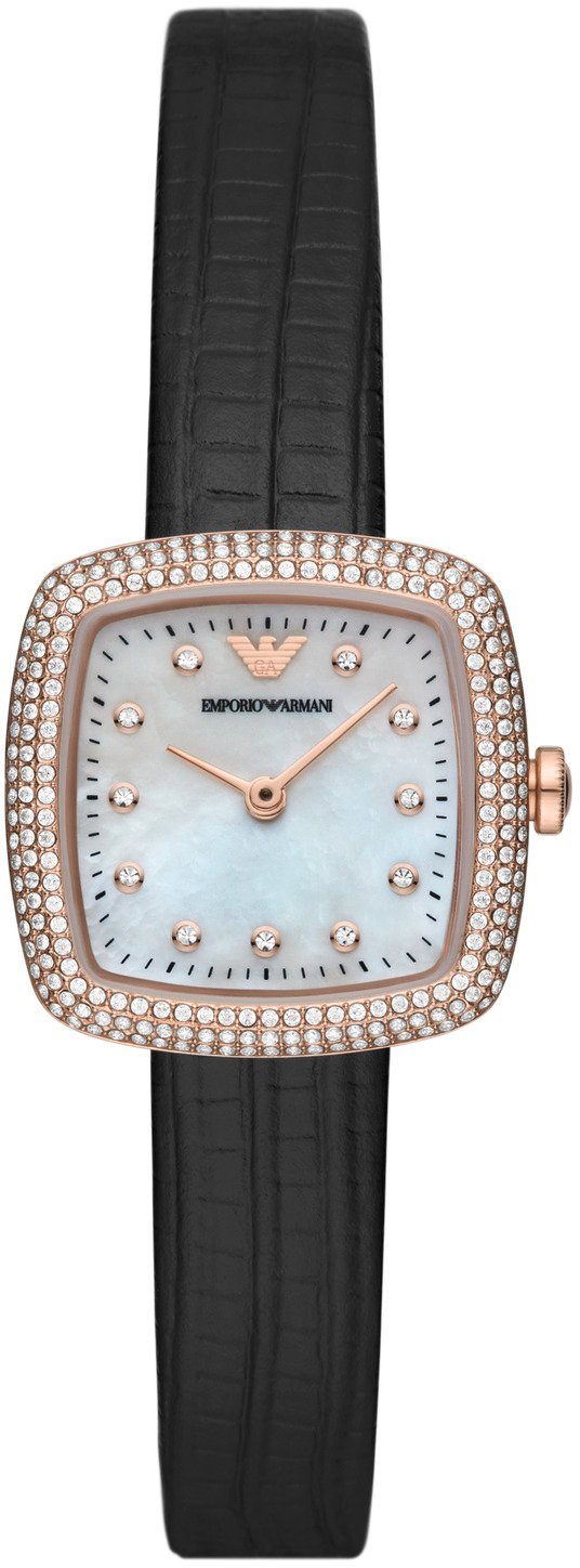 Emporio Armani Quarzuhr AR11495, Armbanduhr, Damenuhr, analog