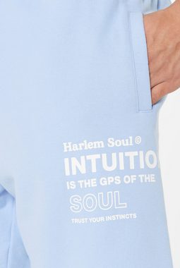 Harlem Soul Sweatshorts mit Elastikbund und Kordel