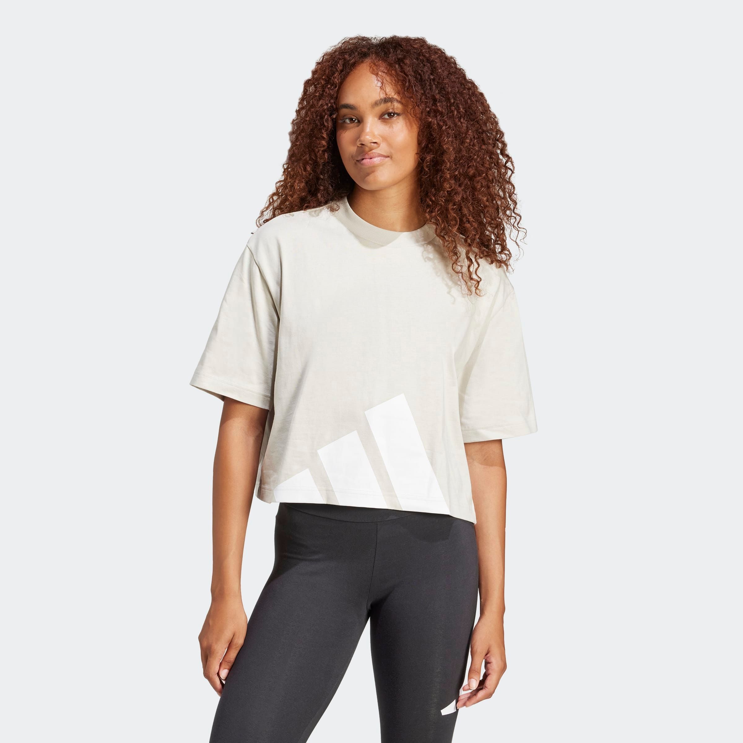 adidas Sportswear T-Shirt ESSENTIALS BIG LOGO BOYFRIEND günstig online kaufen
