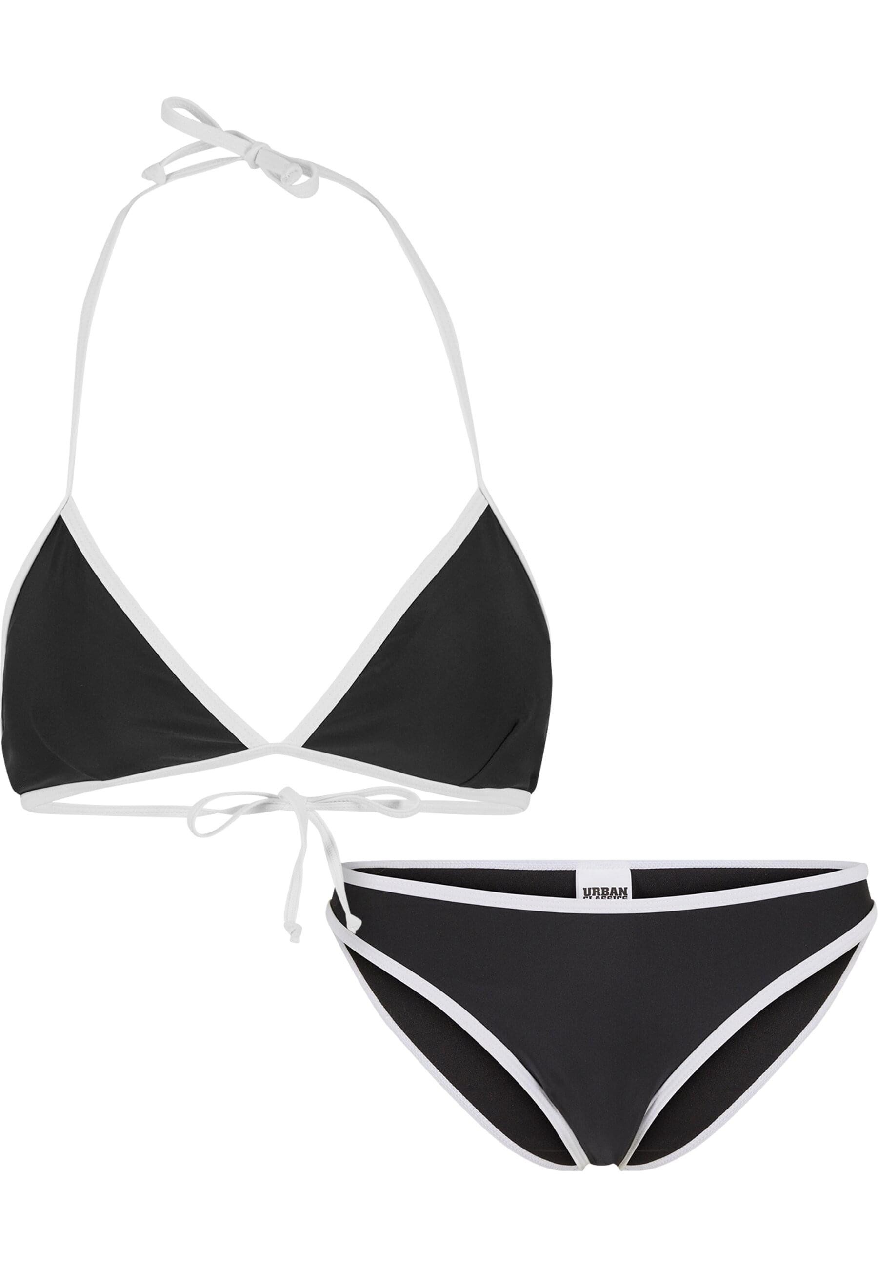 URBAN CLASSICS Bügel-Tankini Urban Classics Ladies Retro Triangle Bikini günstig online kaufen