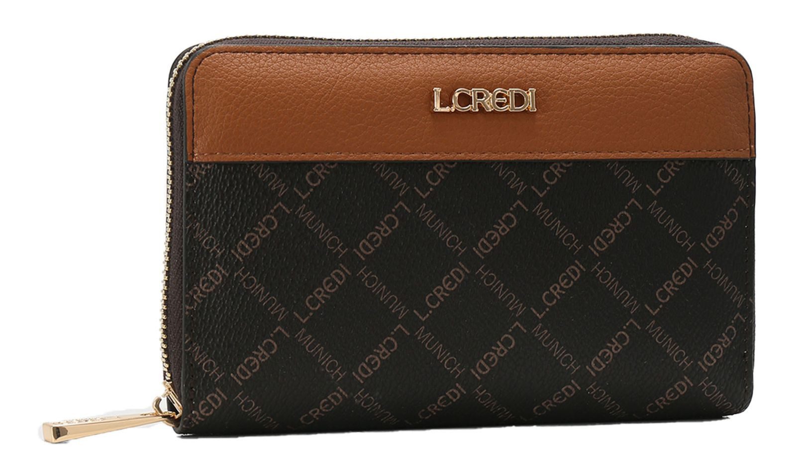 L. CREDI Geldbörse Filiberta, mit RFID-Blocker Schutz