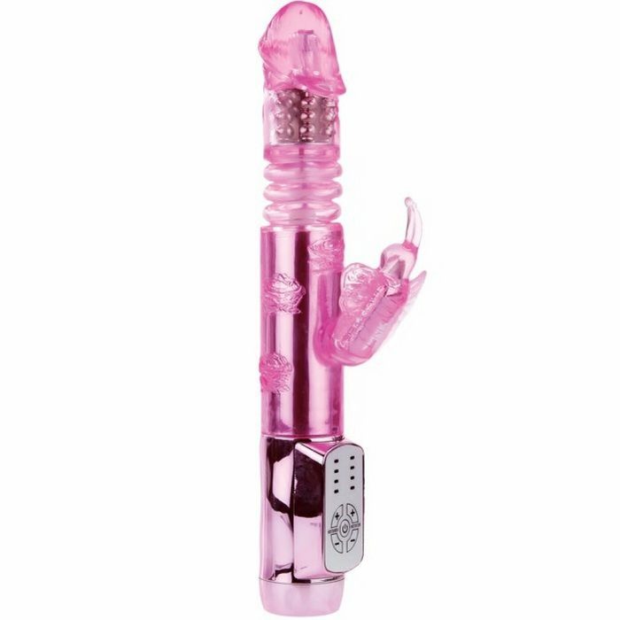 SEX-TOYS Klitoris-Stimulator LY-BAILE U.S. RABBIT THROBBING BUTTERFLY