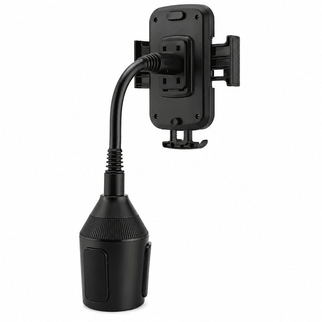 MidGard Smartphone-Halterung Autohalterung für KFZ-Getränkehalterung Auto-Dosenhalterung, (bis 7.2 Zoll, universal geeignet Handys bis 9,5 cm Breite) – Bild 4 von 5