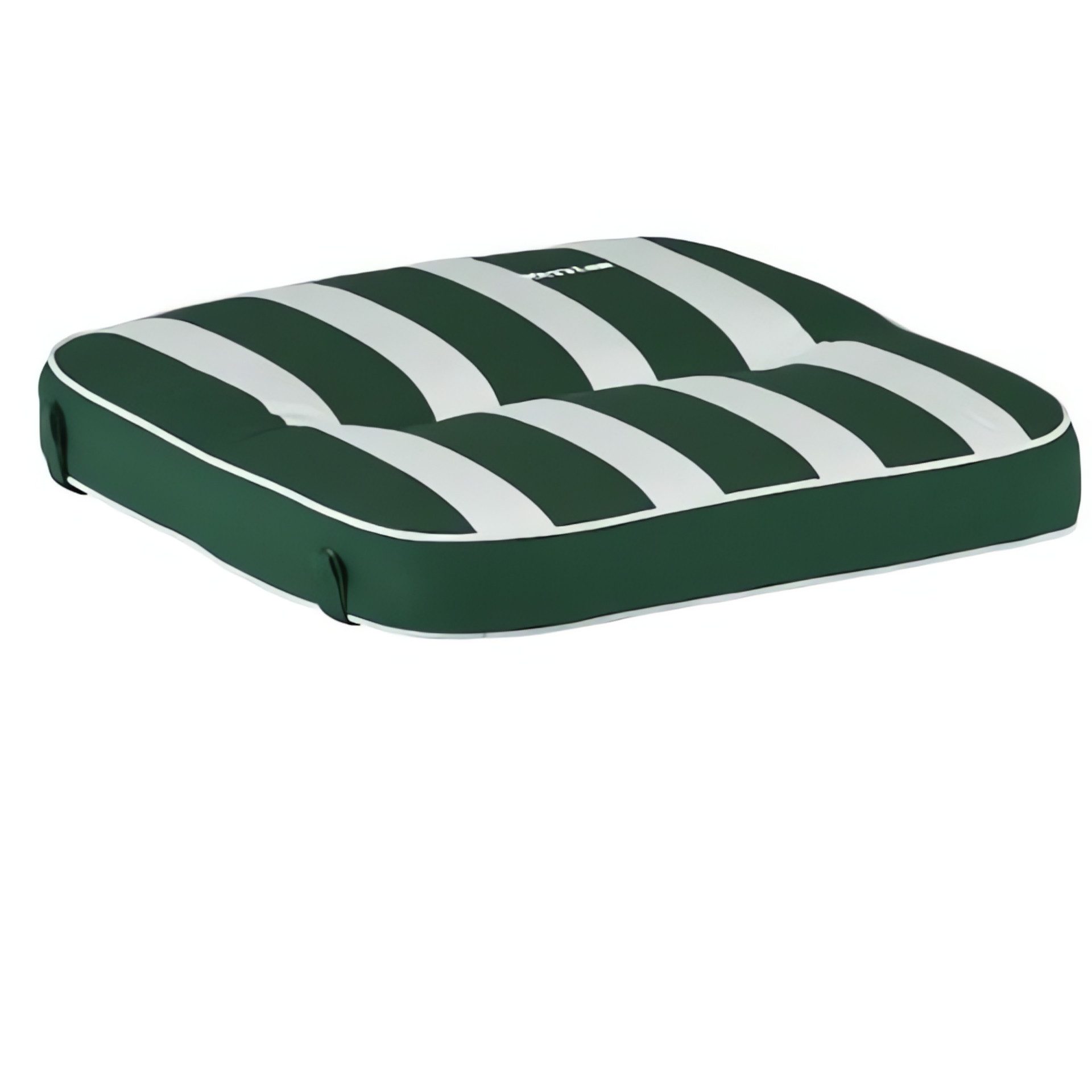 KETTLER Hockerauflage Hockerauflage mit Steg und Doppelkeder Dessin 522