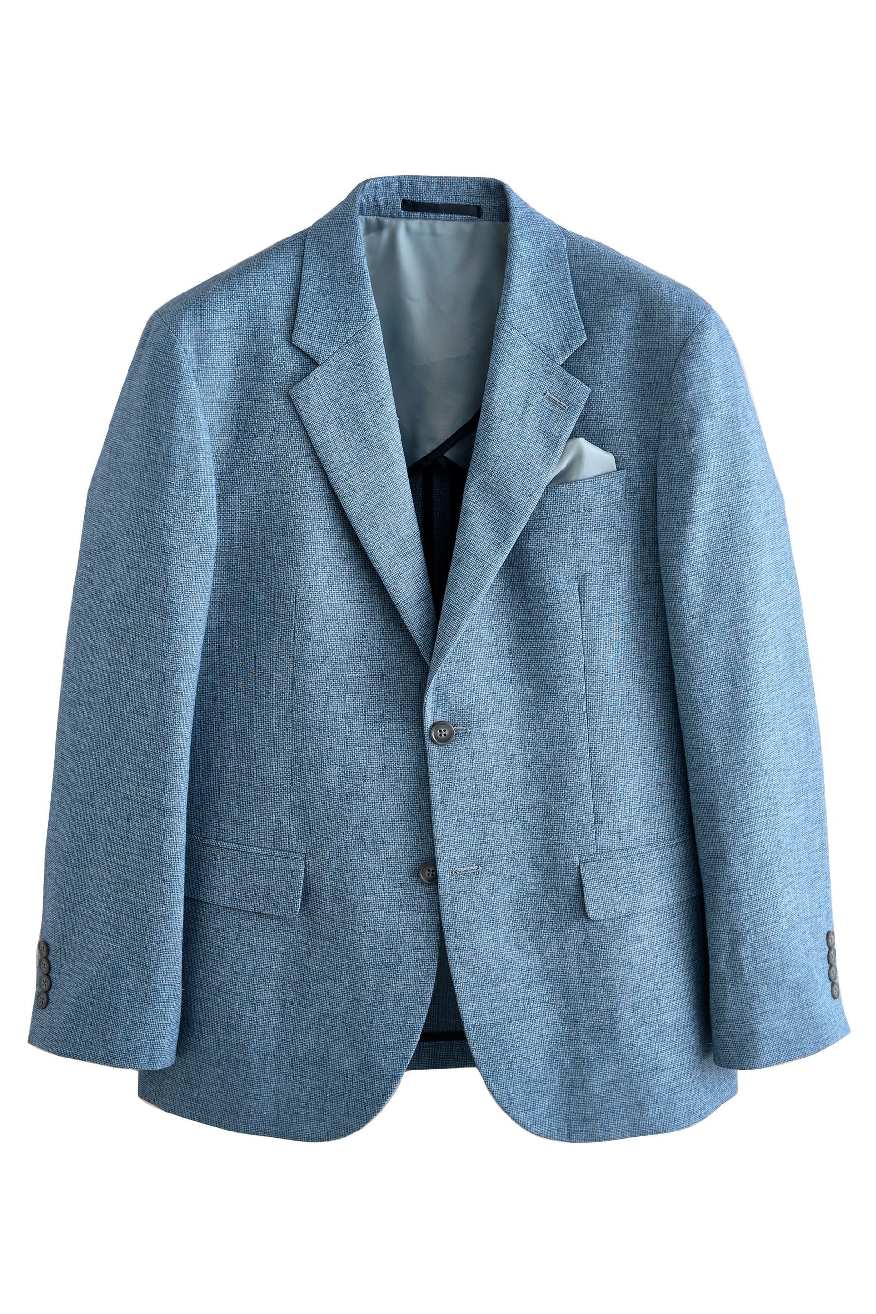 Next Sakko Strukturiertes Anzugsakko aus Leinen (1-tlg) günstig online kaufen