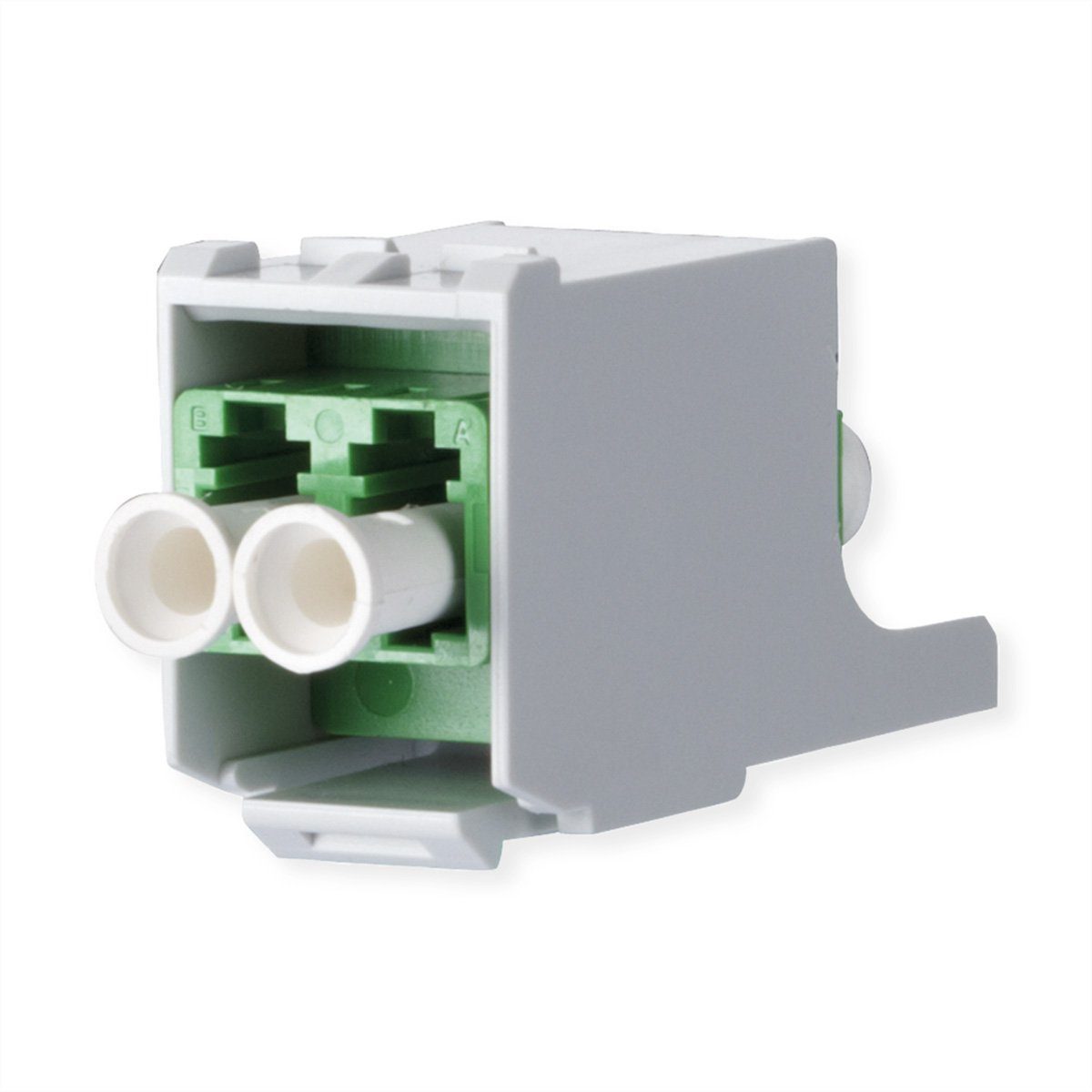 OpDAT modul LC-Duplex APC OS2 Glasfaserkabel