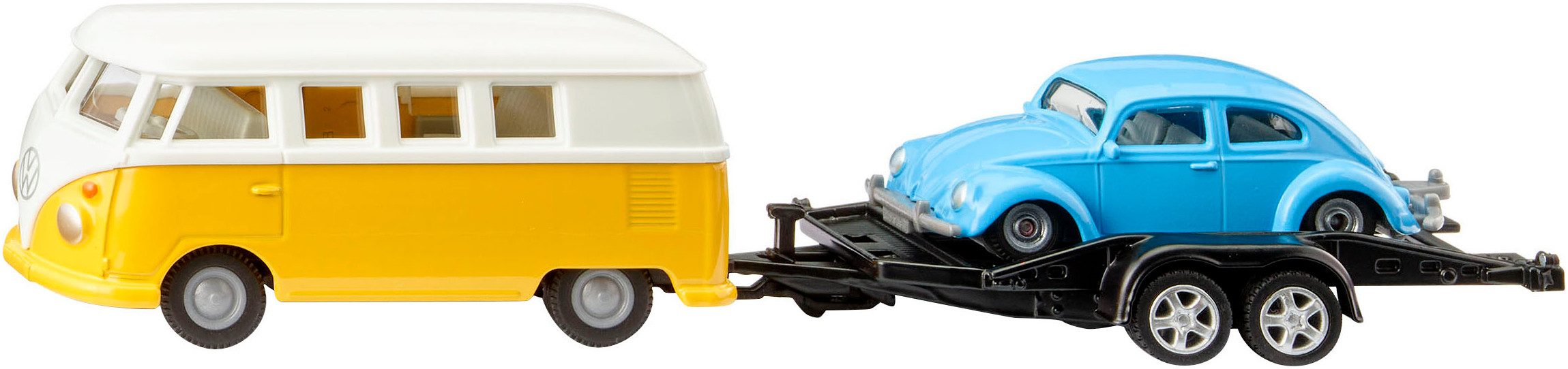 Siku Spielzeug-Bus Siku Super, VW T1 mit Anhänger und VW Käfer (2567) günstig online kaufen