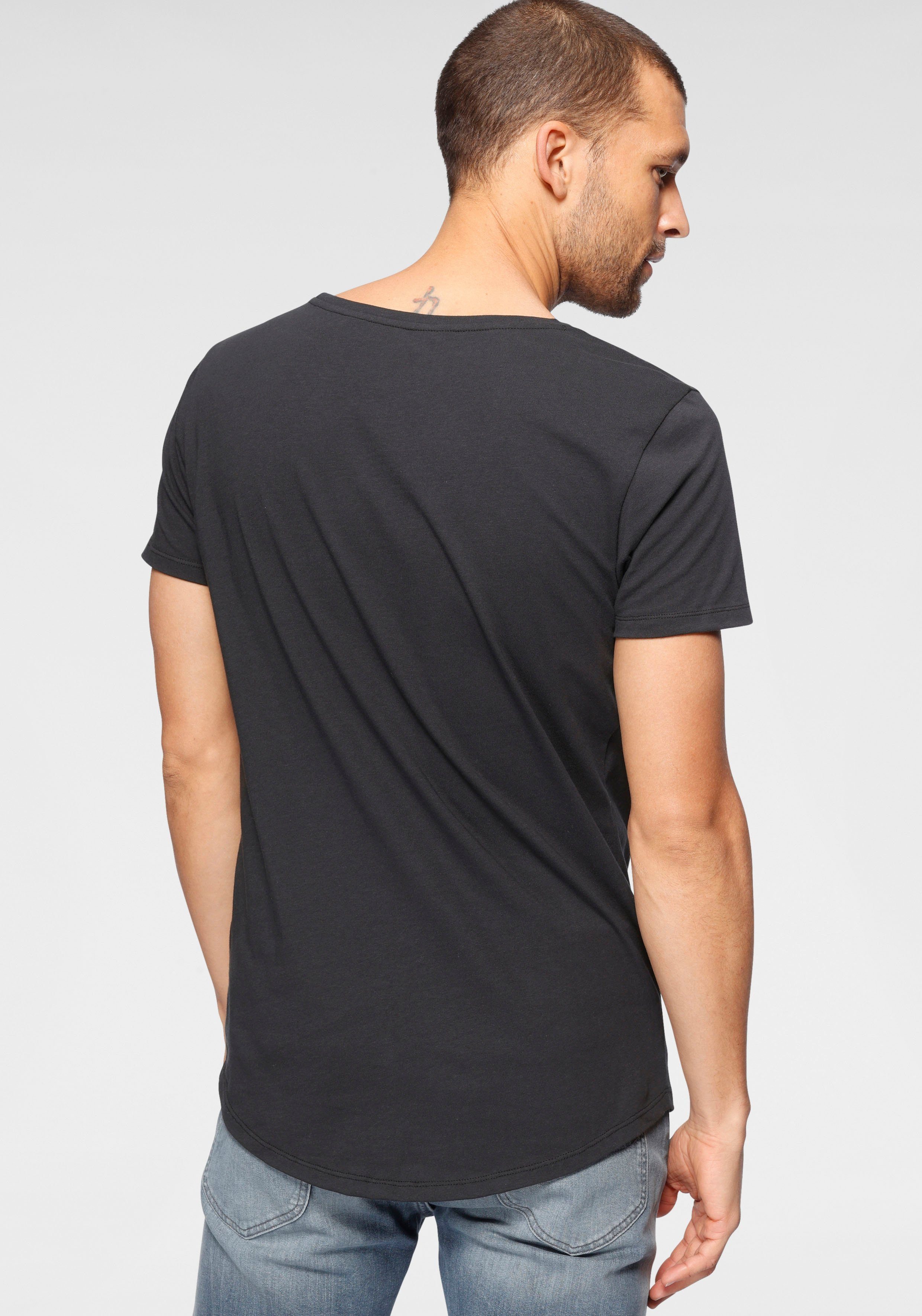 Lee® washed-black Shaped Tee T-Shirt