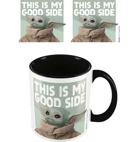 PYRAMID Tasse Tasse koloriert - Star Wars - Baby Yoda (Good Side), Keramik