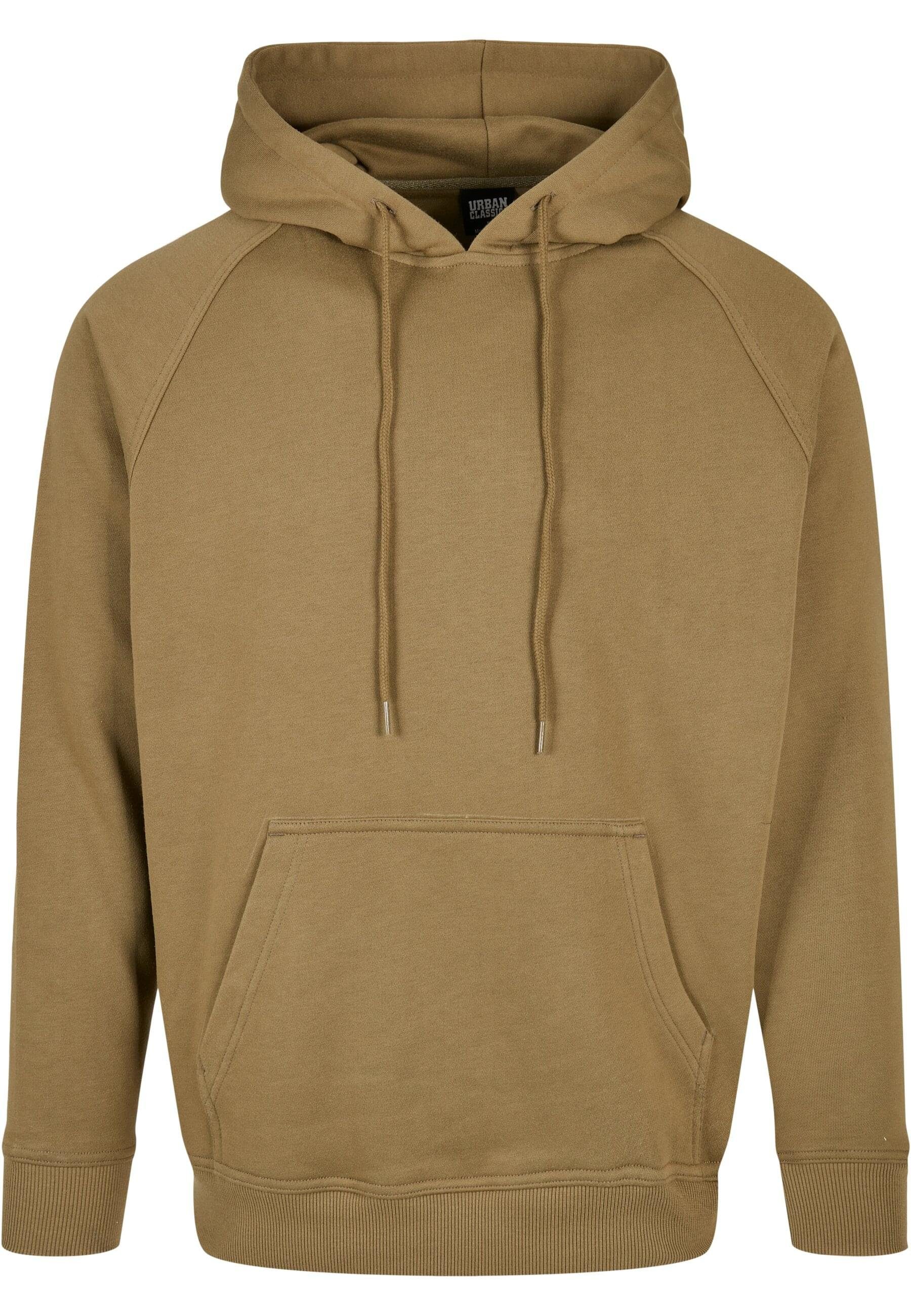 URBAN CLASSICS Sweater Blank Hoody (1-tlg) tiniolive Herren