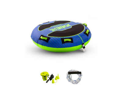 Jobe Inflatable SUP-Board Jobe Breeze Funtube 1 Person inkl. Elektrische Pumpe und Seil, SUP, (Set), 1 Person,4 Griffe