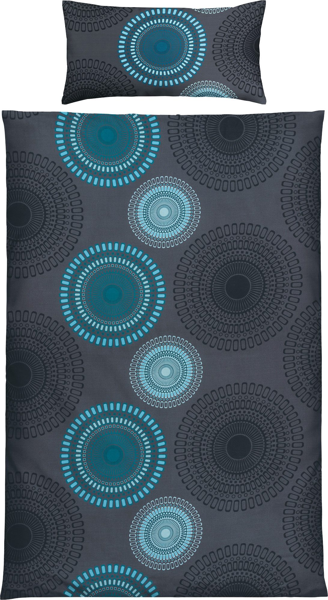 REDBEST Bettwäsche Bettwäsche, Mako-Satin, Satin Kreise günstig online kaufen