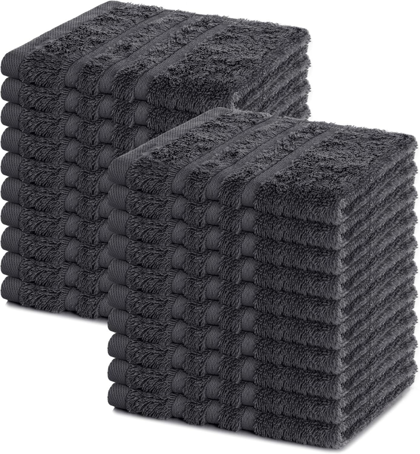 Lavea Seiftuch 30 x 30 cm, 20er Set Seiftücher, Elena Frottierserie, Gästehandtücher, (Set, 20-St), kleine Waschlappen, weich & saugstark, pflegeleicht