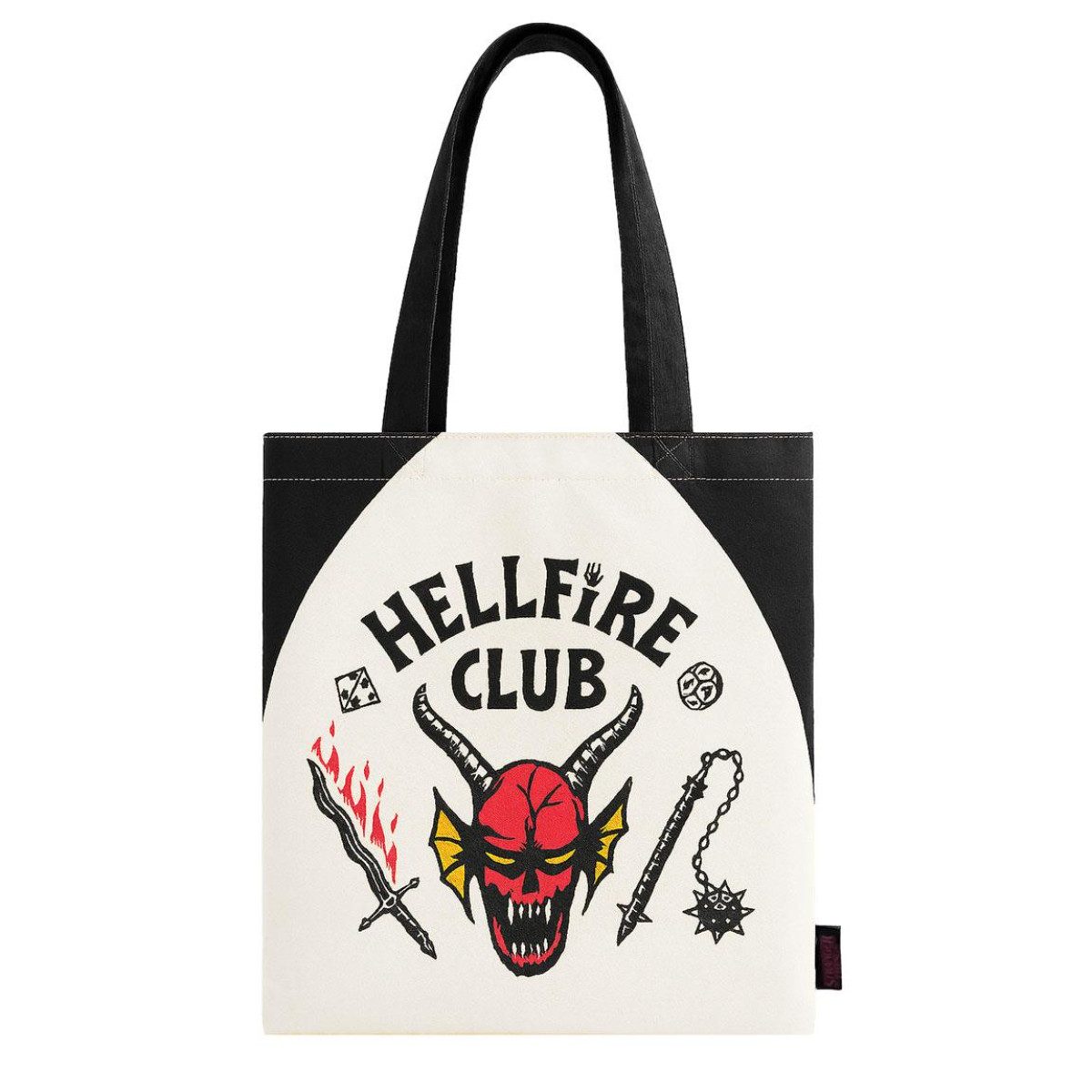 Stranger things Shopper Stranger Things Einkaufstasche Stofftasche 36x39 cm Tragetasche