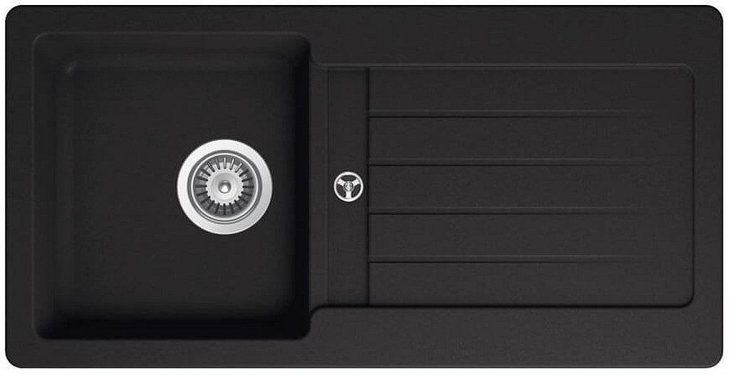 keenberk Granitspüle Victory Spüle S-VEL860 verschiedenen Farben 86 x 43,5 cm