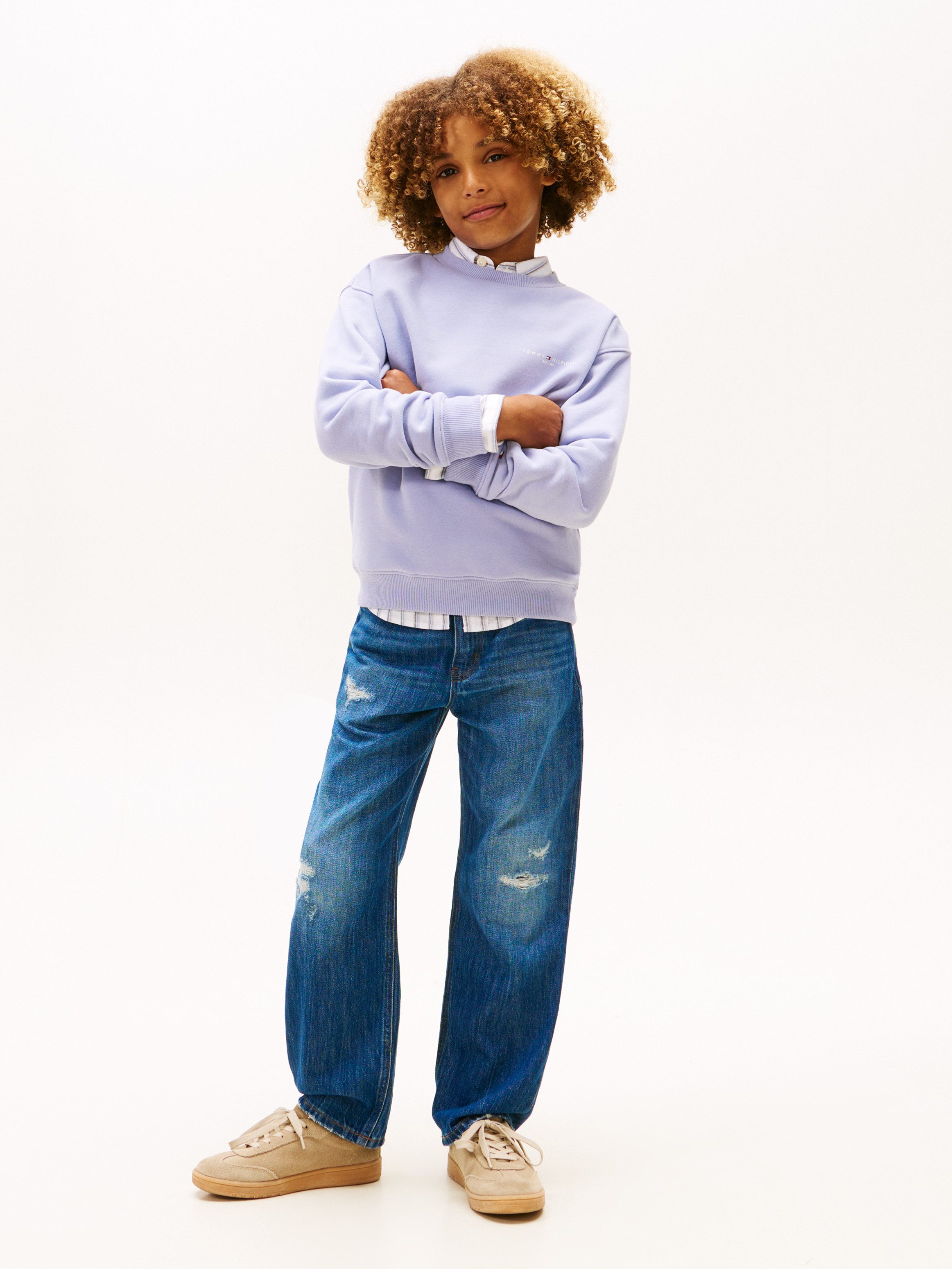 Tommy Hilfiger Sweatshirt Regular fit, für Kinder bis 16 Jahre