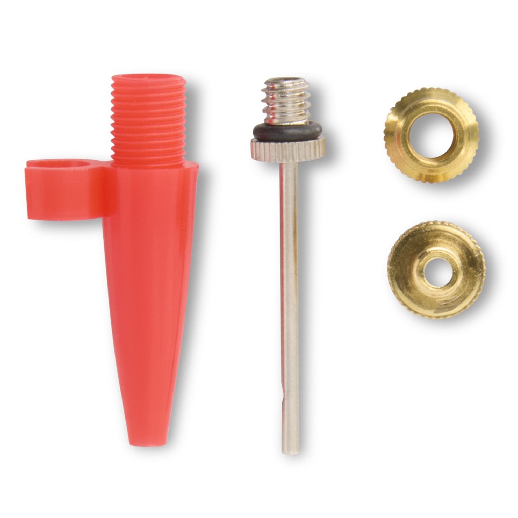 Hama Luftpumpe für Luftpumpen, 4-teilig (Set, 4-tlg., 1 Reduzierstück, 1 Erweiterungsstück, 1 Ballnadel, 1 Adapter)