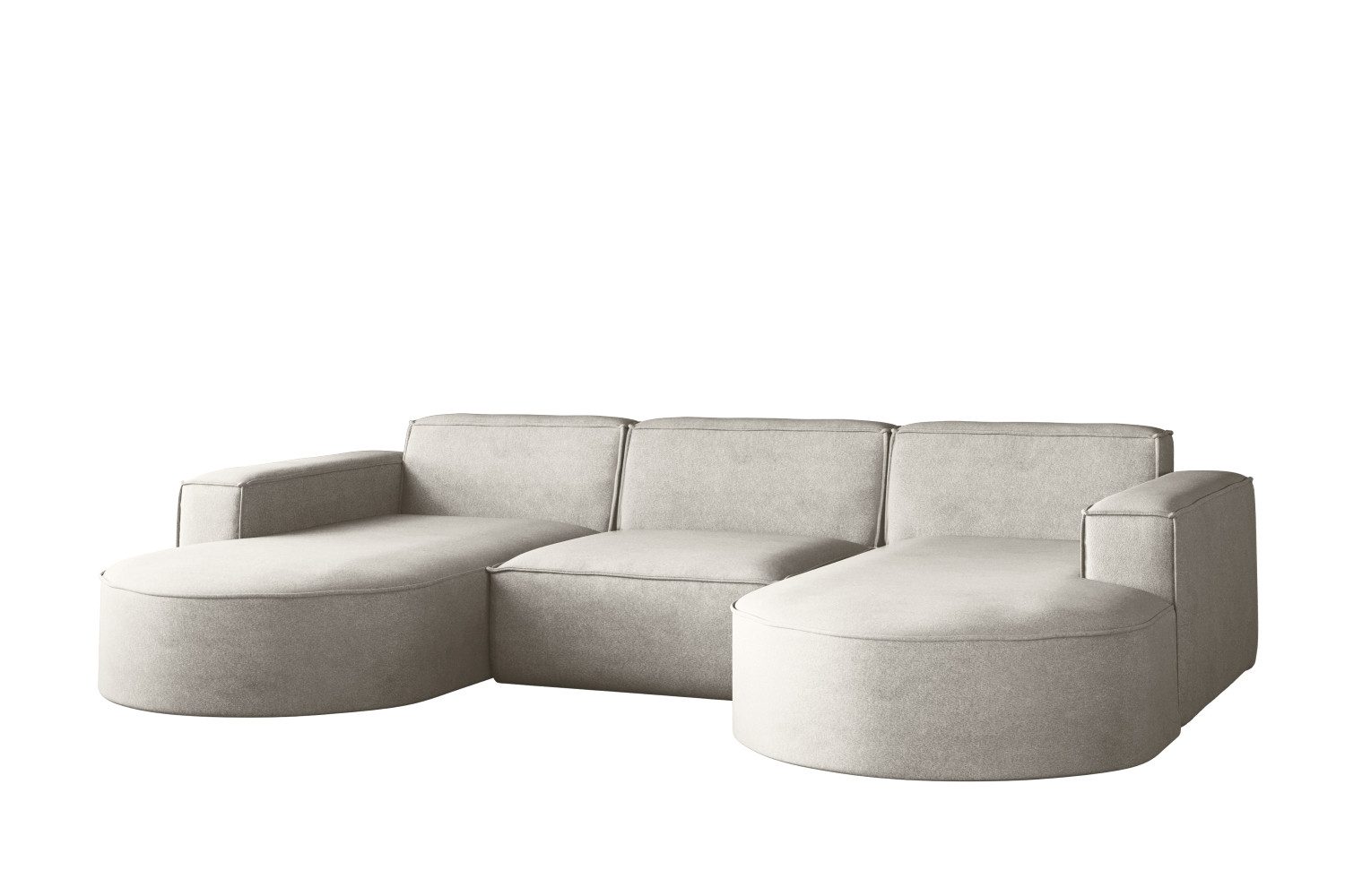 Kaiser Möbel Ecksofa Sofa U form, günstig online kaufen
