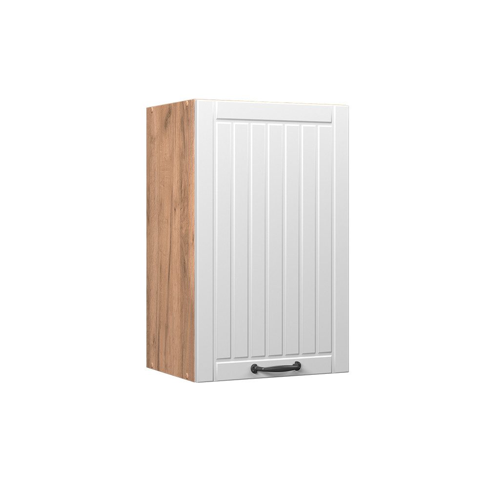 Vicco Hängeschrank Fame-Line, Weiß Landhaus/Goldkraft Eiche, günstig online kaufen